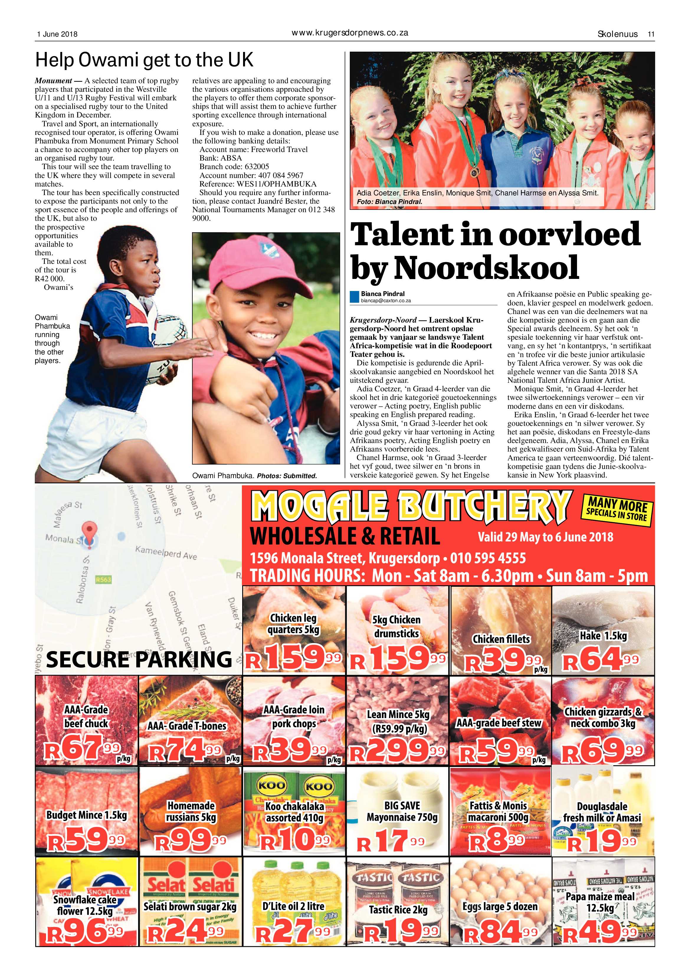 Krugersdorp News 1 June 2018 page 11
