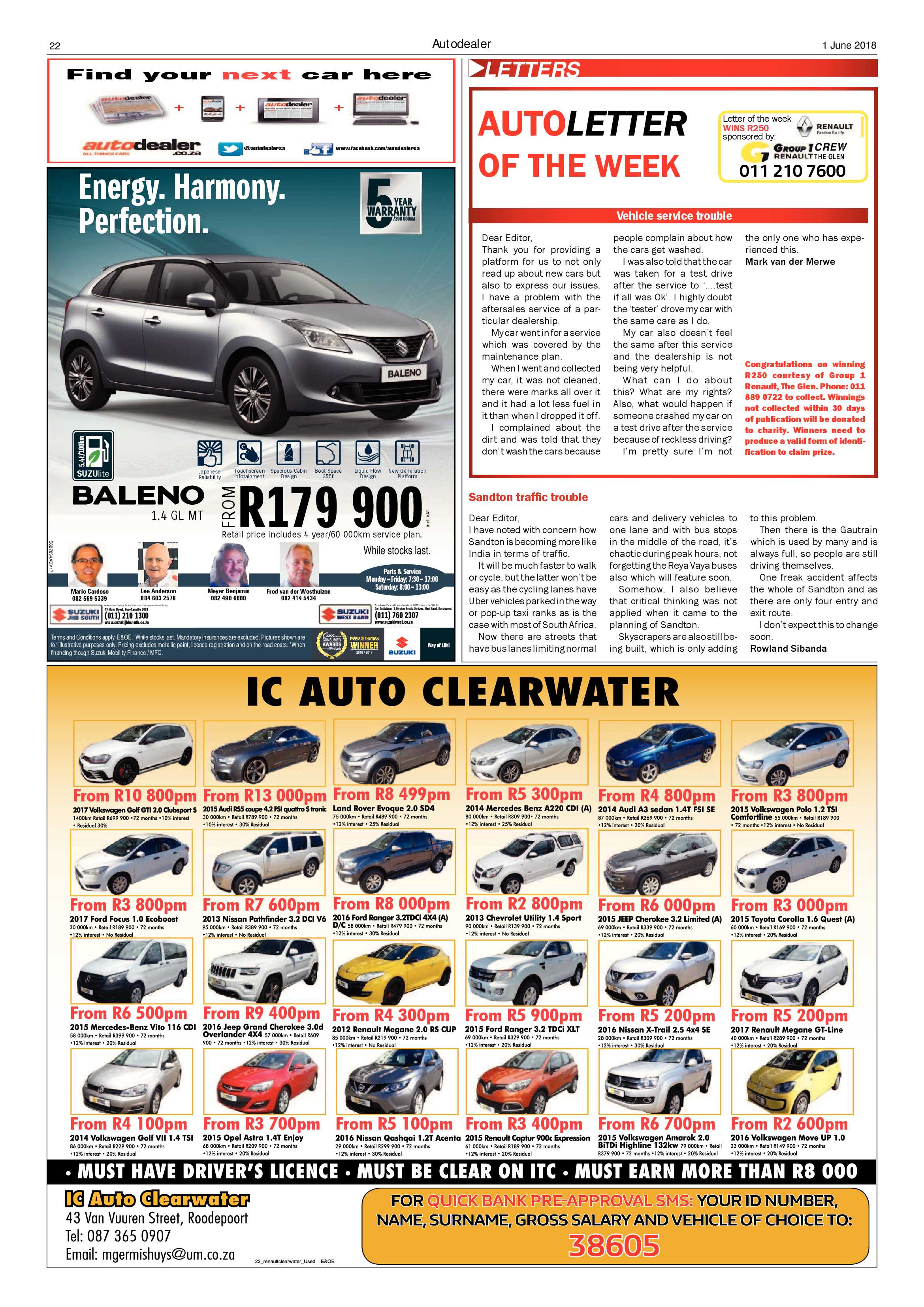 Krugersdorp News 1 June 2018 page 22