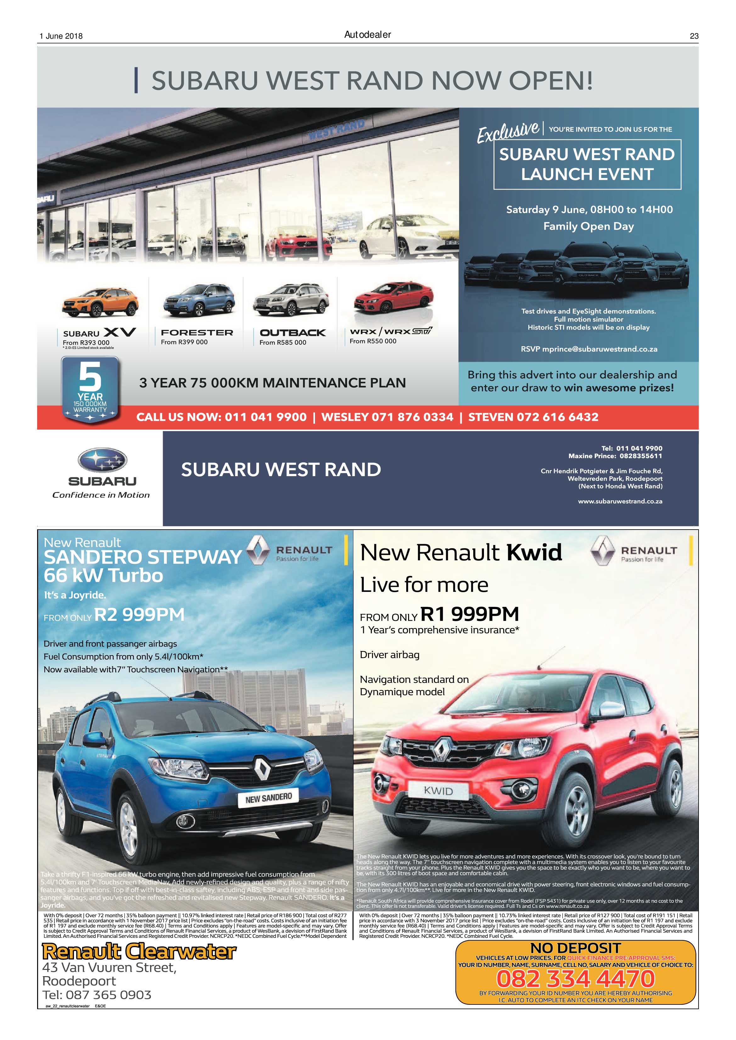 Krugersdorp News 1 June 2018 page 23