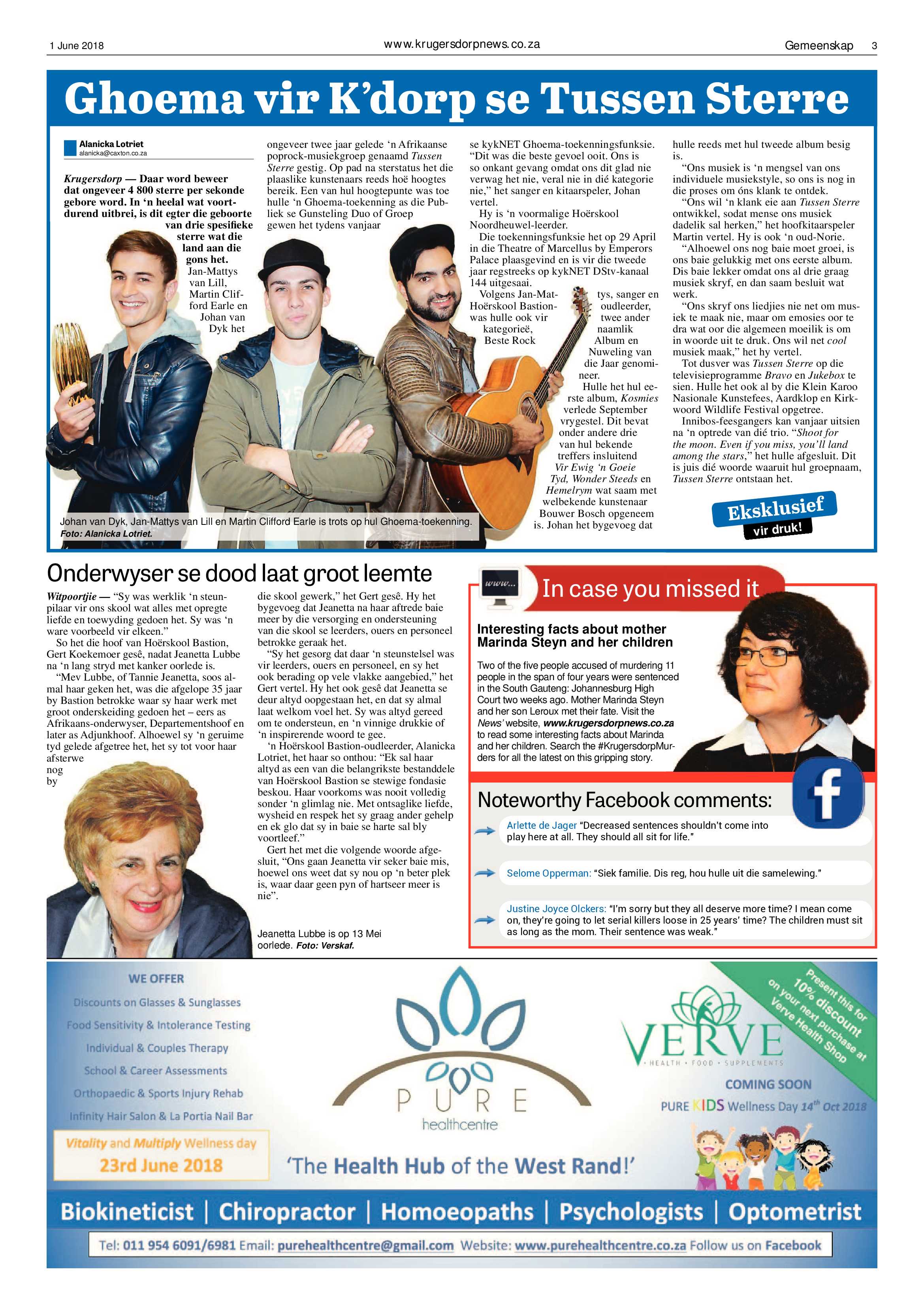 Krugersdorp News 1 June 2018 page 3