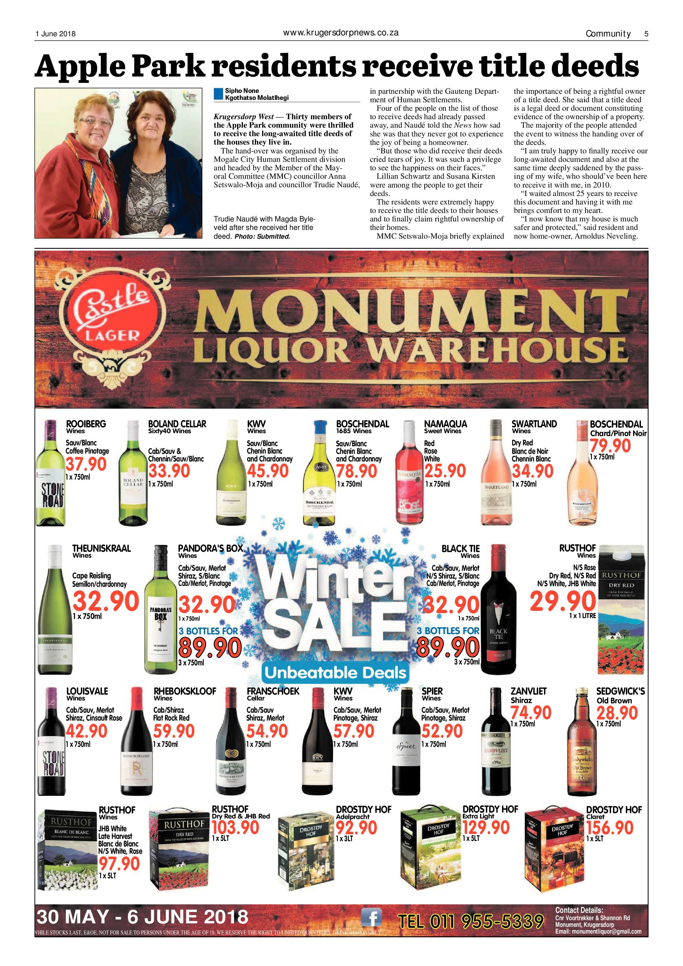 Krugersdorp News 1 June 2018 page 5