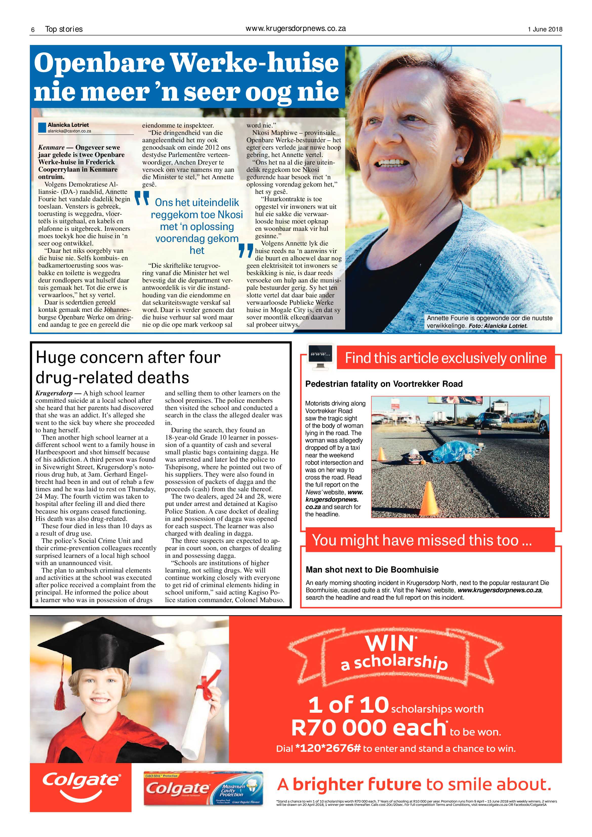 Krugersdorp News 1 June 2018 page 6