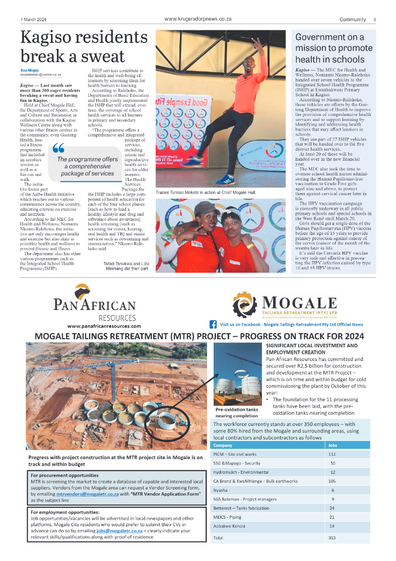 Krugersdorp News 1 March 2024 page 5