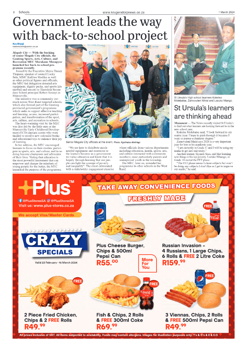 Krugersdorp News 1 March 2024 page 8