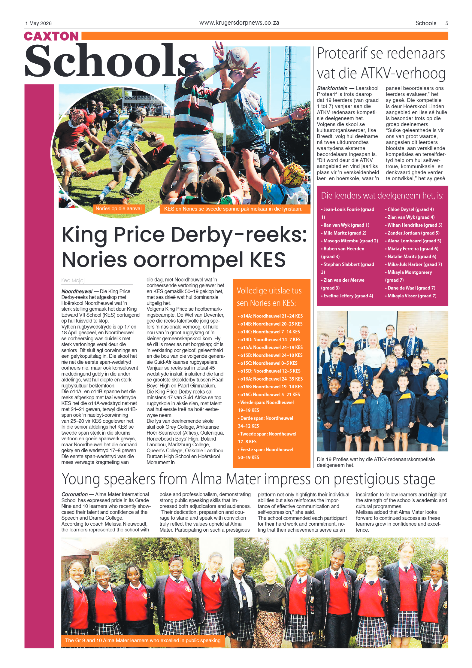 Krugersdorp News 1 May 2026 page 5