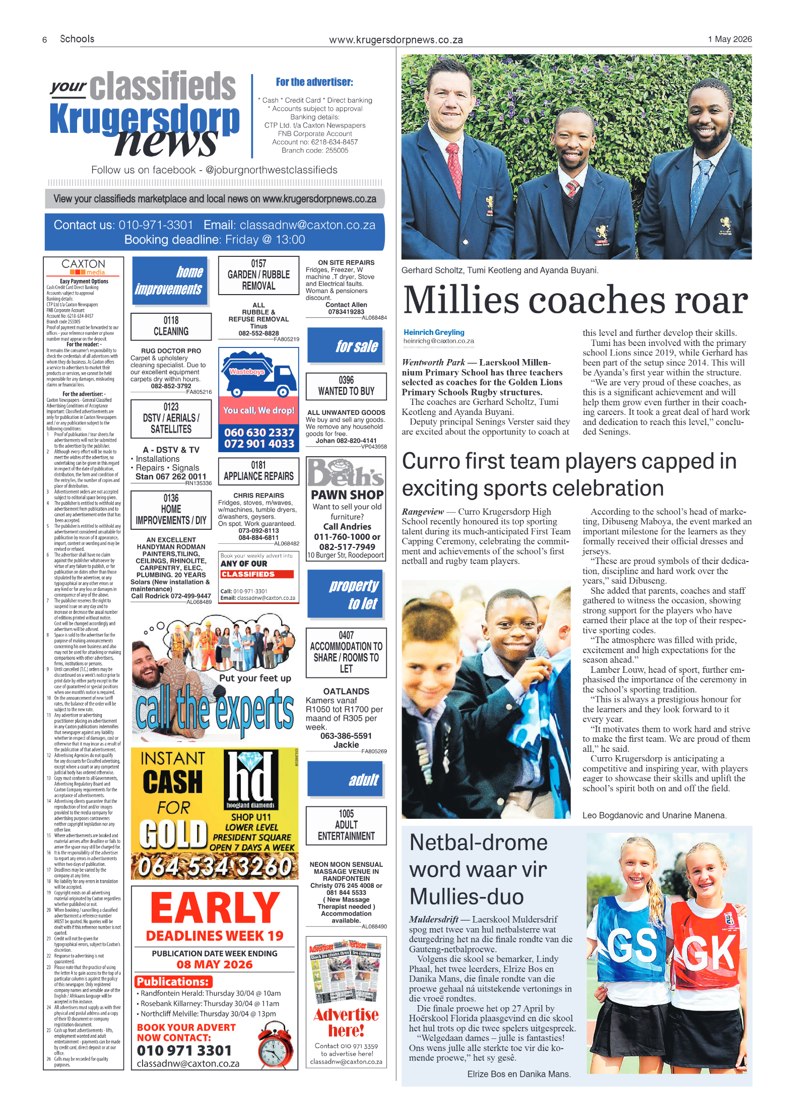 Krugersdorp News 1 May 2026 page 6
