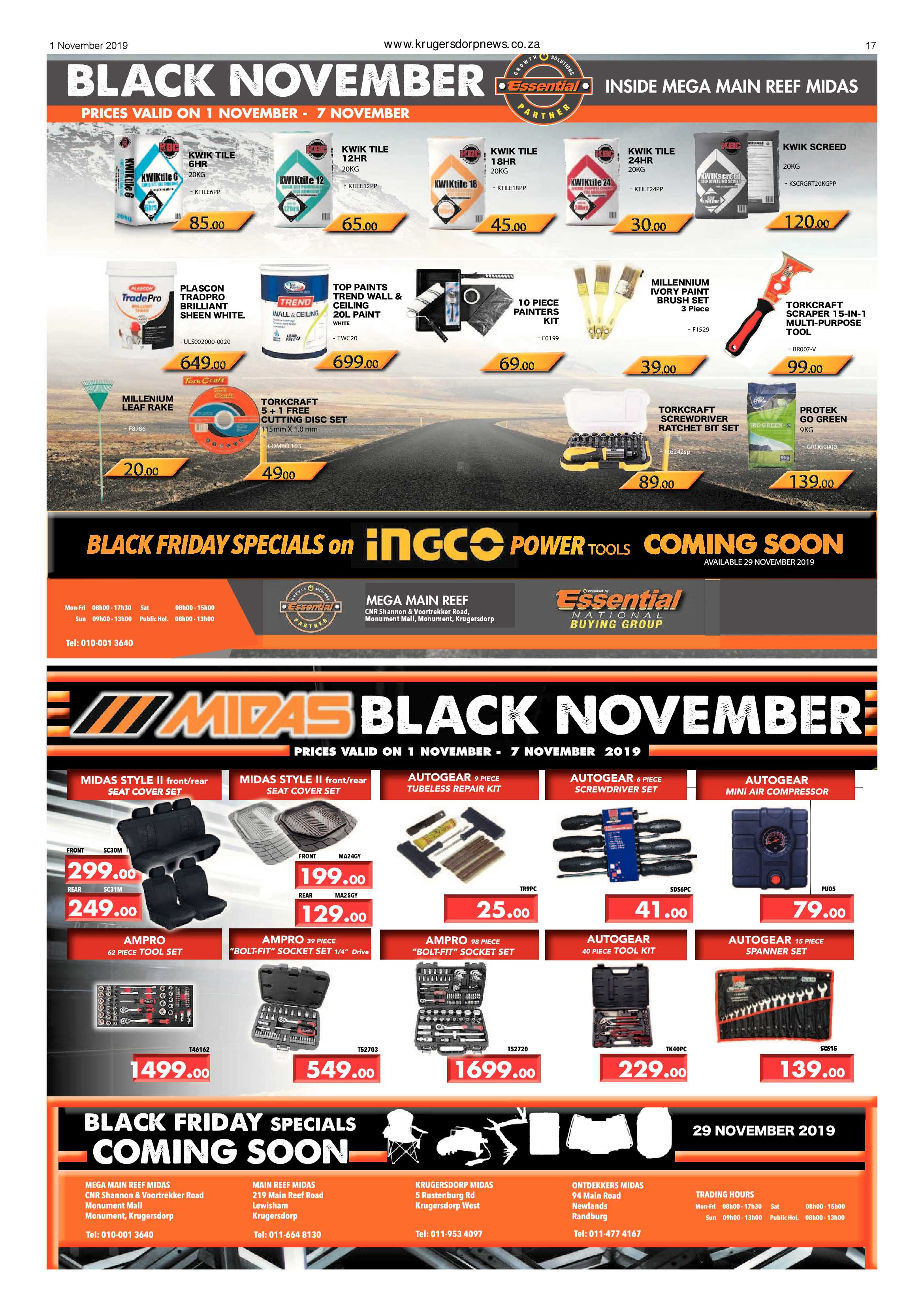 Krugersdorp News 1 November 2019 page 17