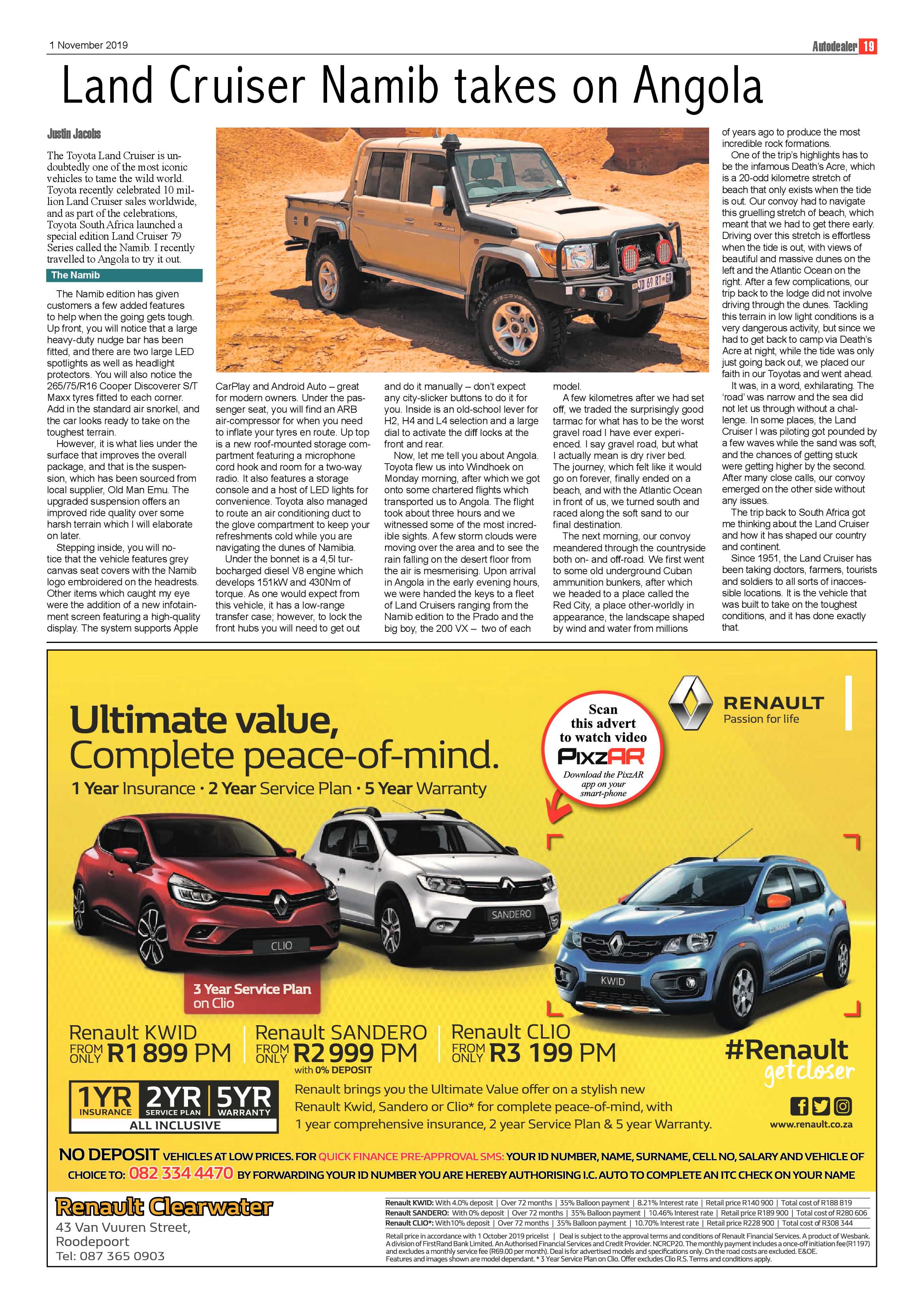 Krugersdorp News 1 November 2019 page 19