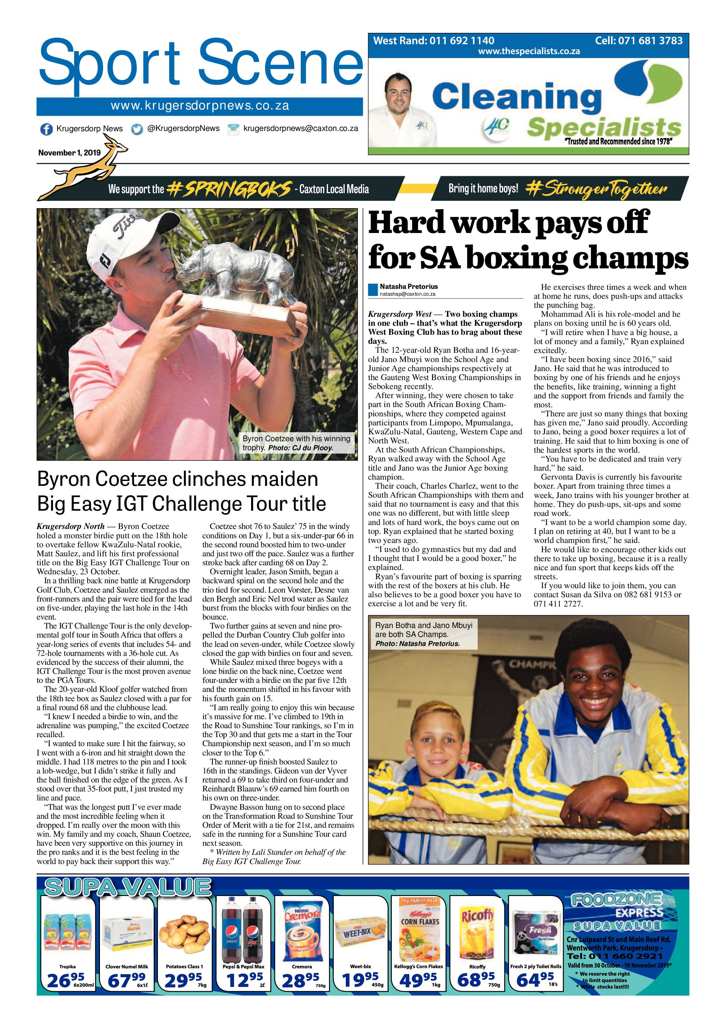 Krugersdorp News 1 November 2019 page 24