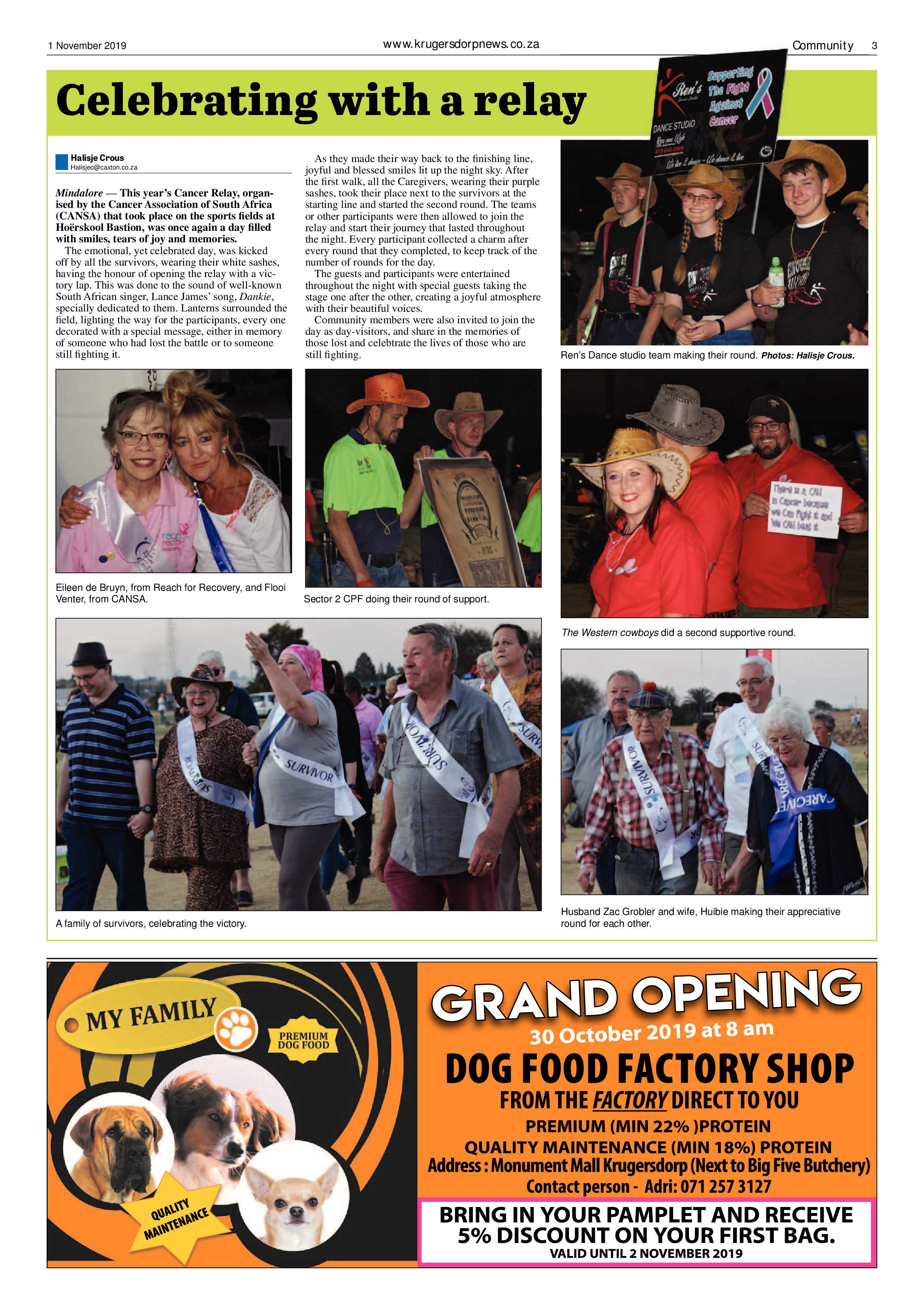 Krugersdorp News 1 November 2019 page 3