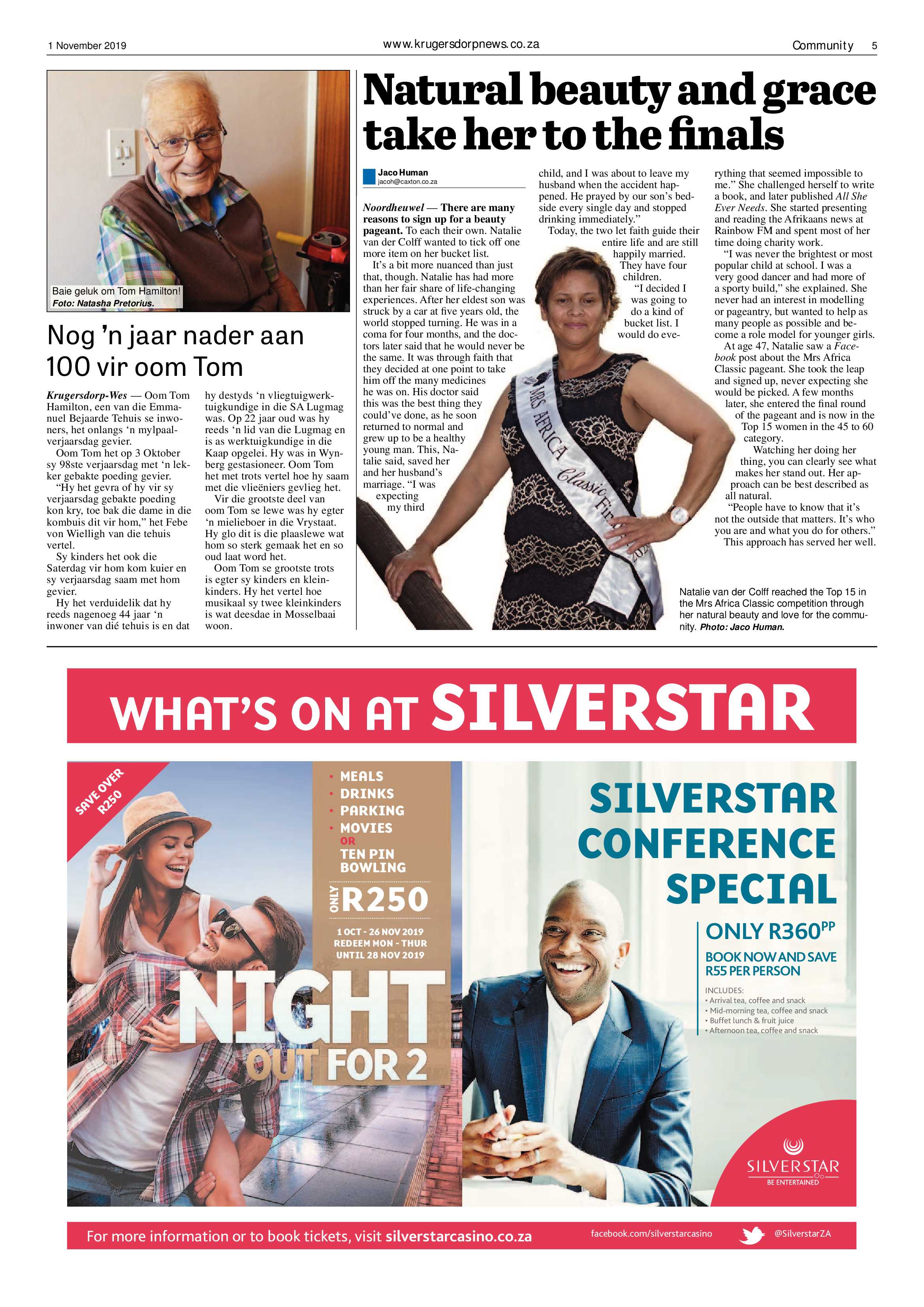 Krugersdorp News 1 November 2019 page 5