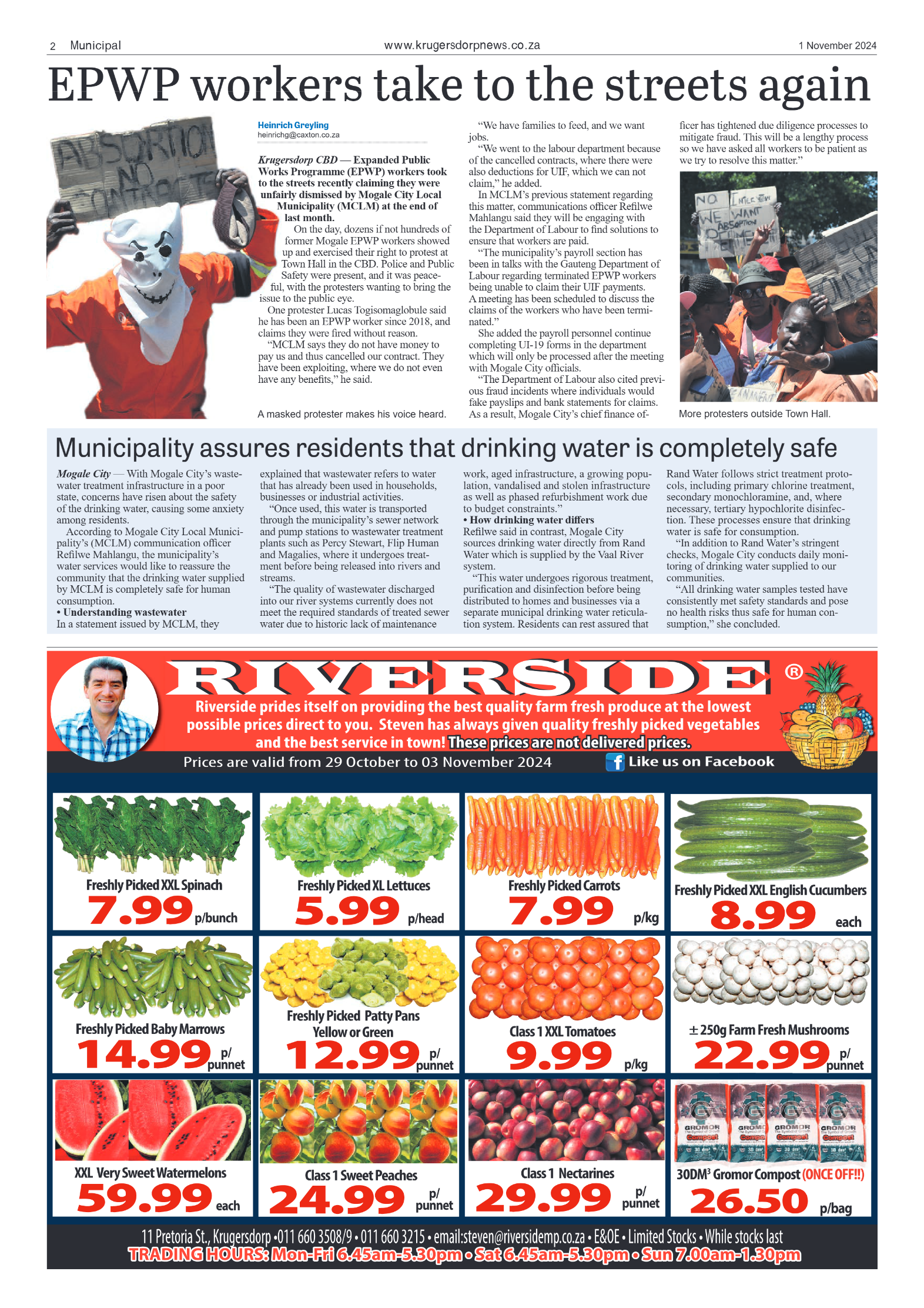 Krugersdorp News 1 November 2024 page 2