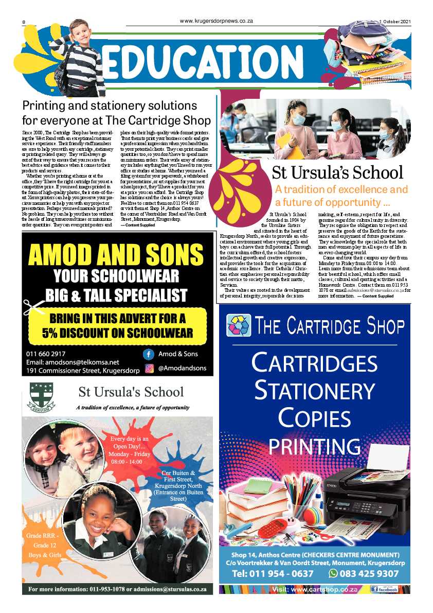 Krugersdorp News 1 October 2021 page 10