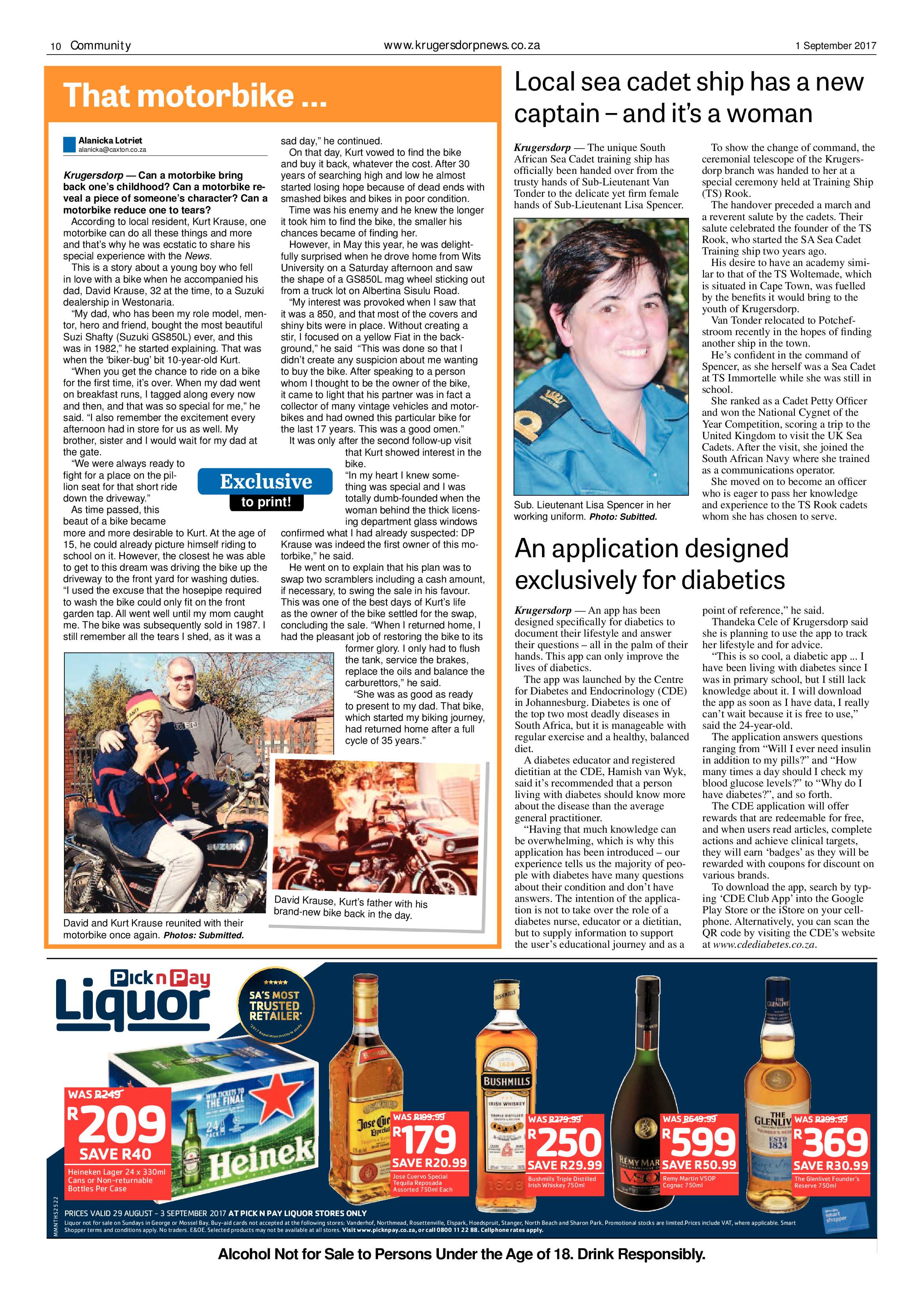 Krugersdorp News 1 September 2017 page 10