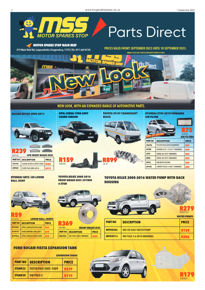 Krugersdorp News 1 September 2023 page 2