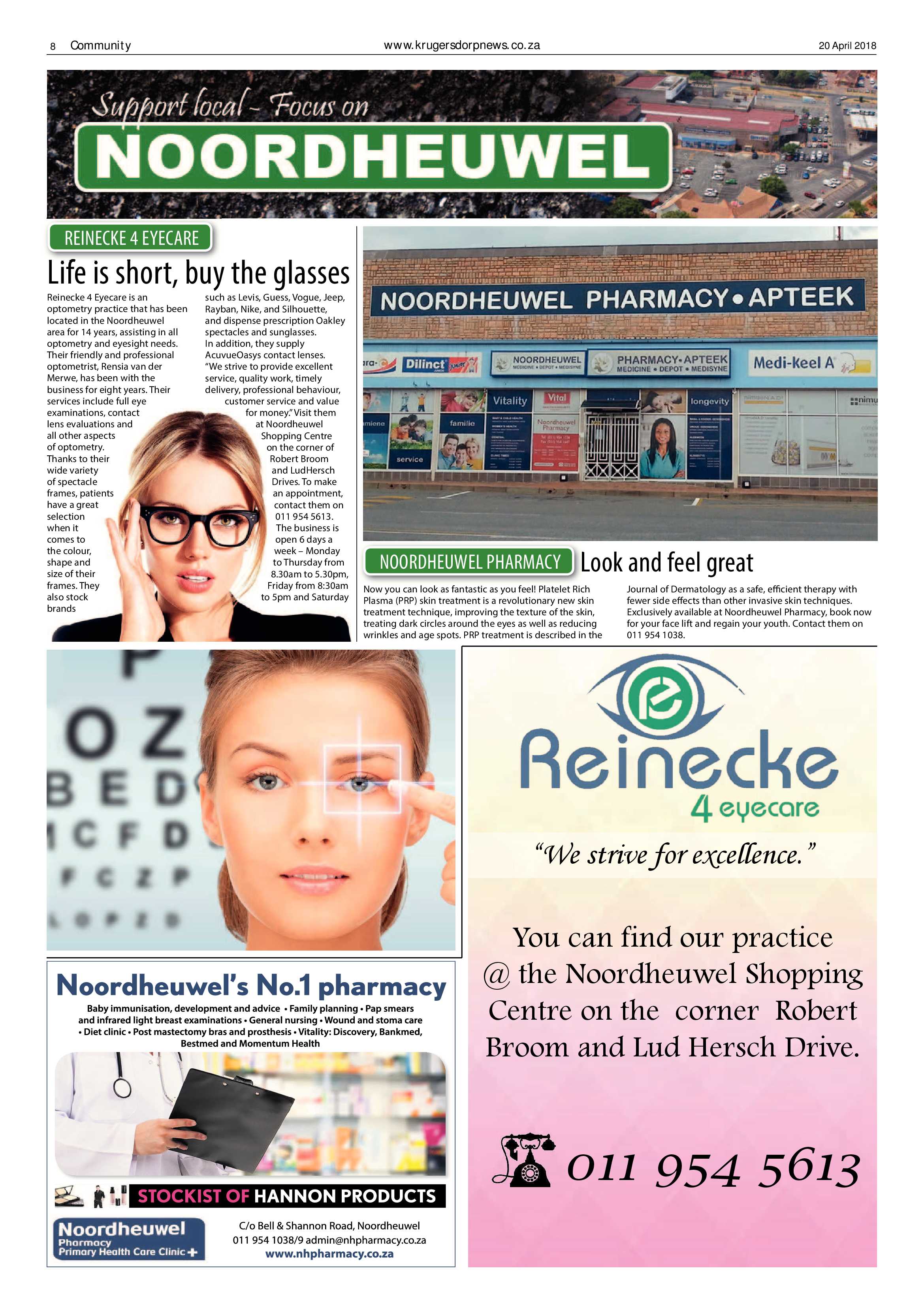 Krugersdorp News 20 April 2018 page 8