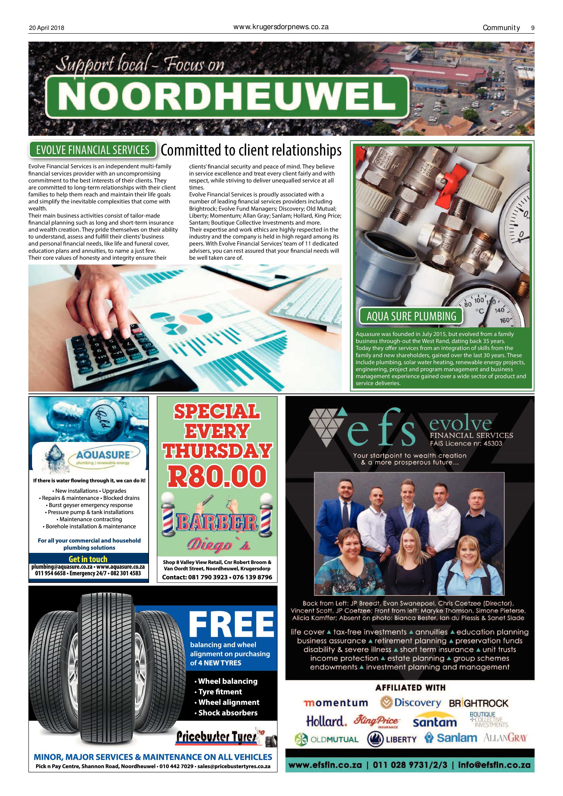 Krugersdorp News 20 April 2018 page 9