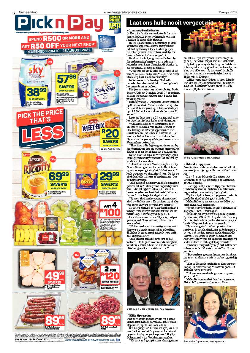 Krugersdorp News 20 August 2021 page 2