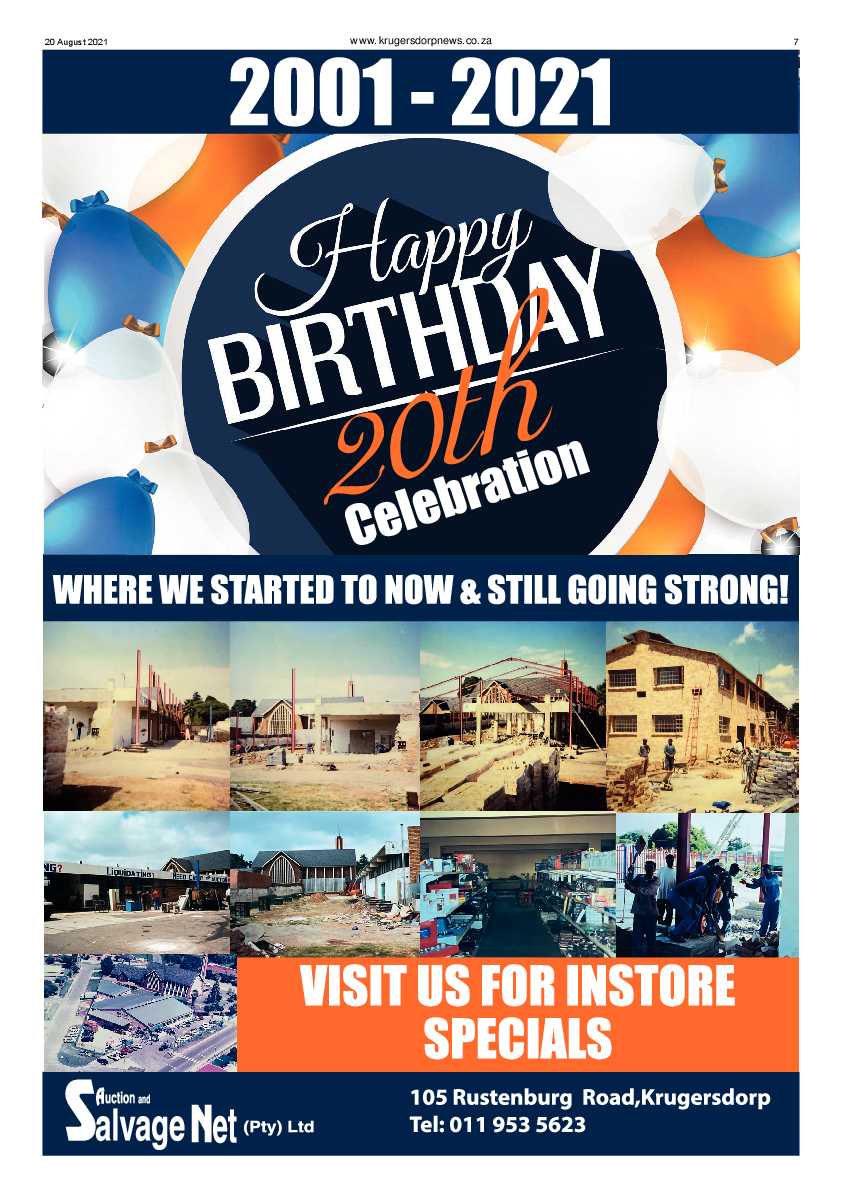 Krugersdorp News 20 August 2021 page 7