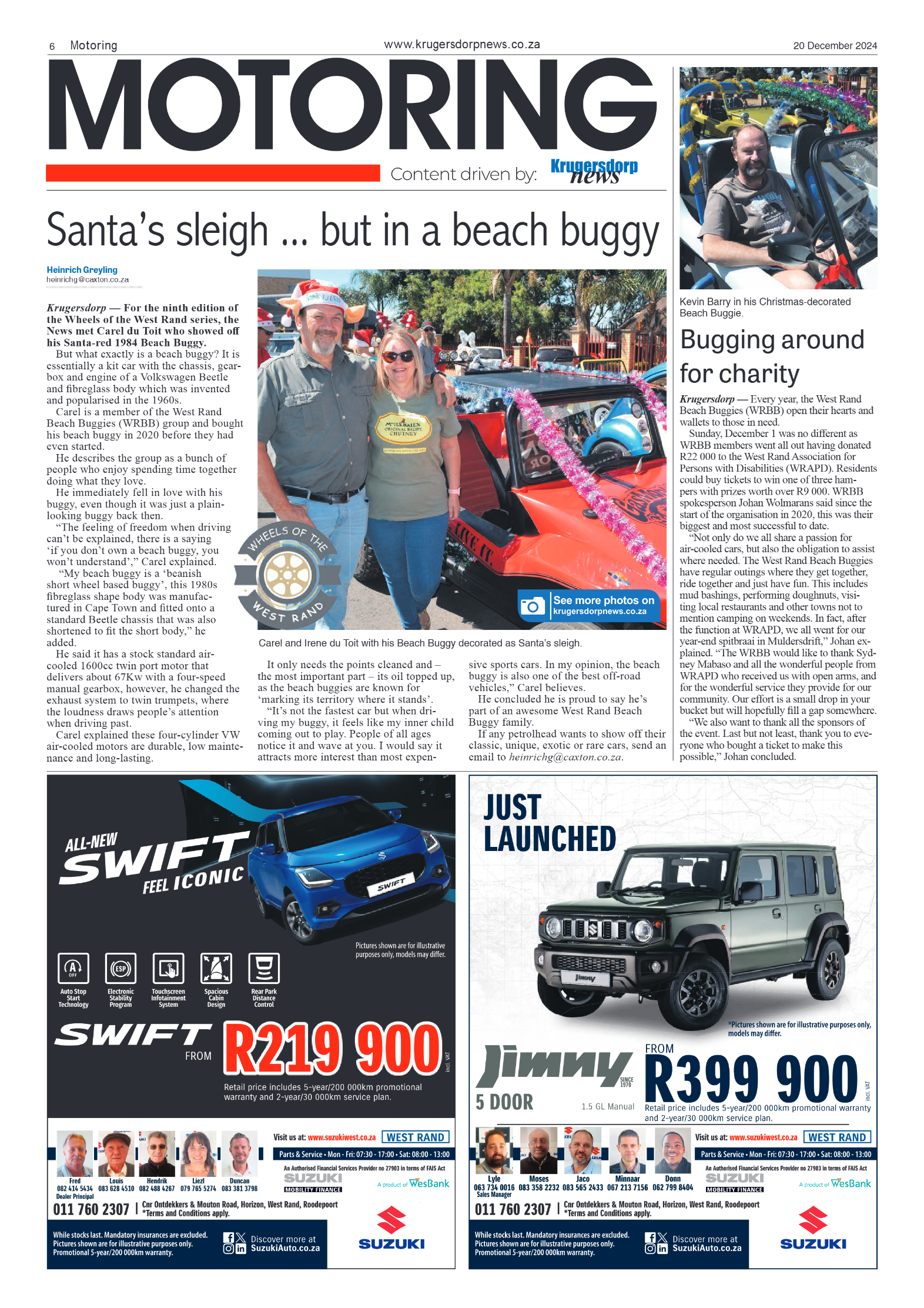 Krugersdorp News 20 December 2024 page 6
