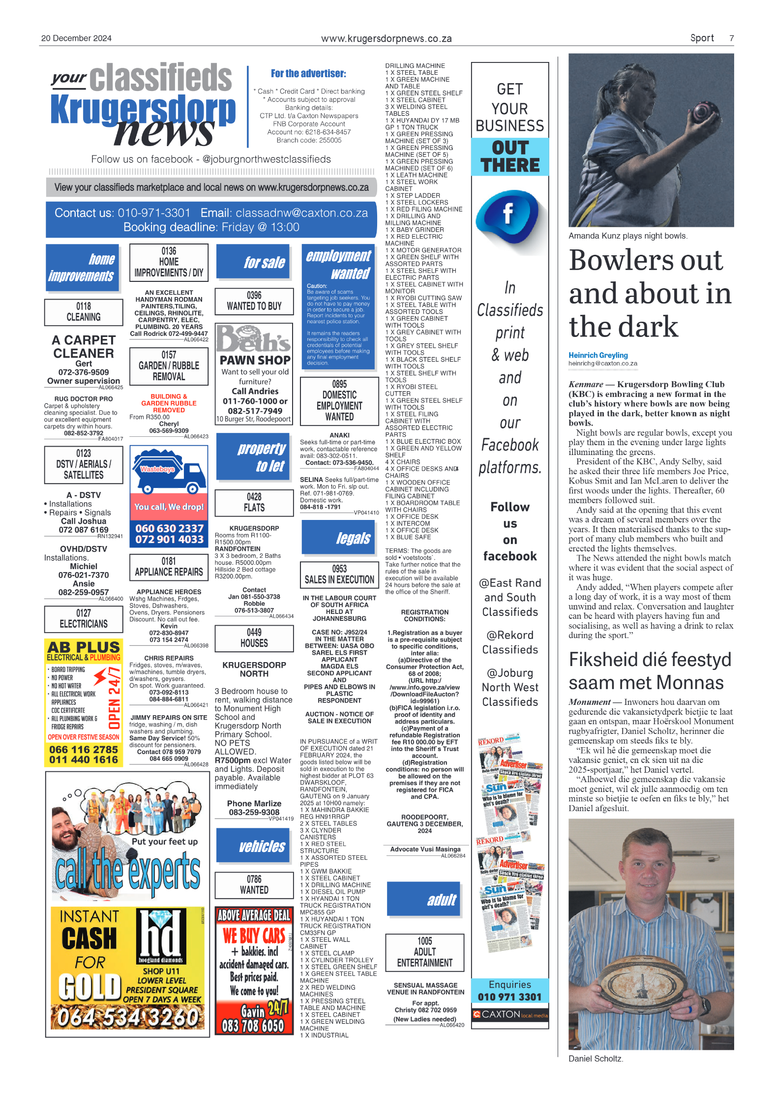 Krugersdorp News 20 December 2024 page 7