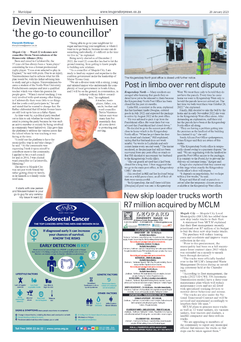 Krugersdorp News 20 January 2023 page 2