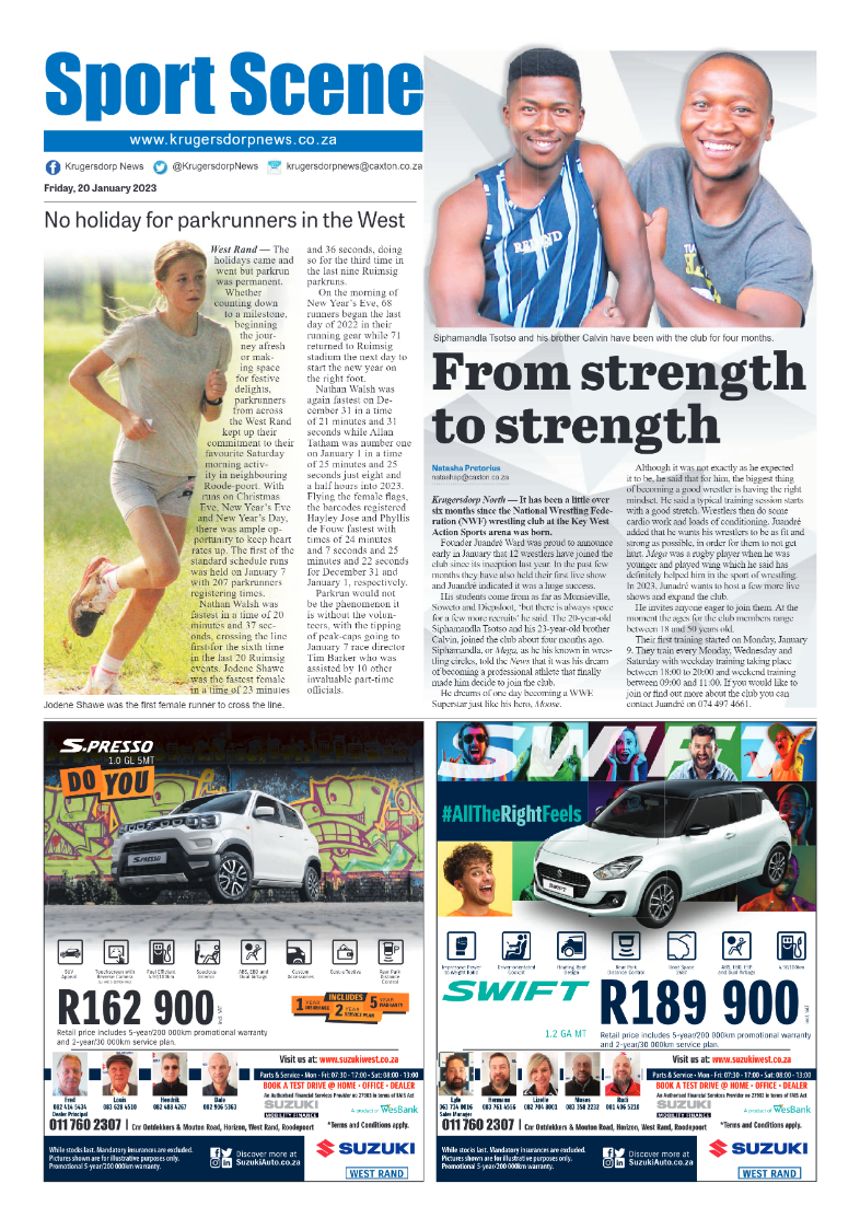 Krugersdorp News 20 January 2023 page 8