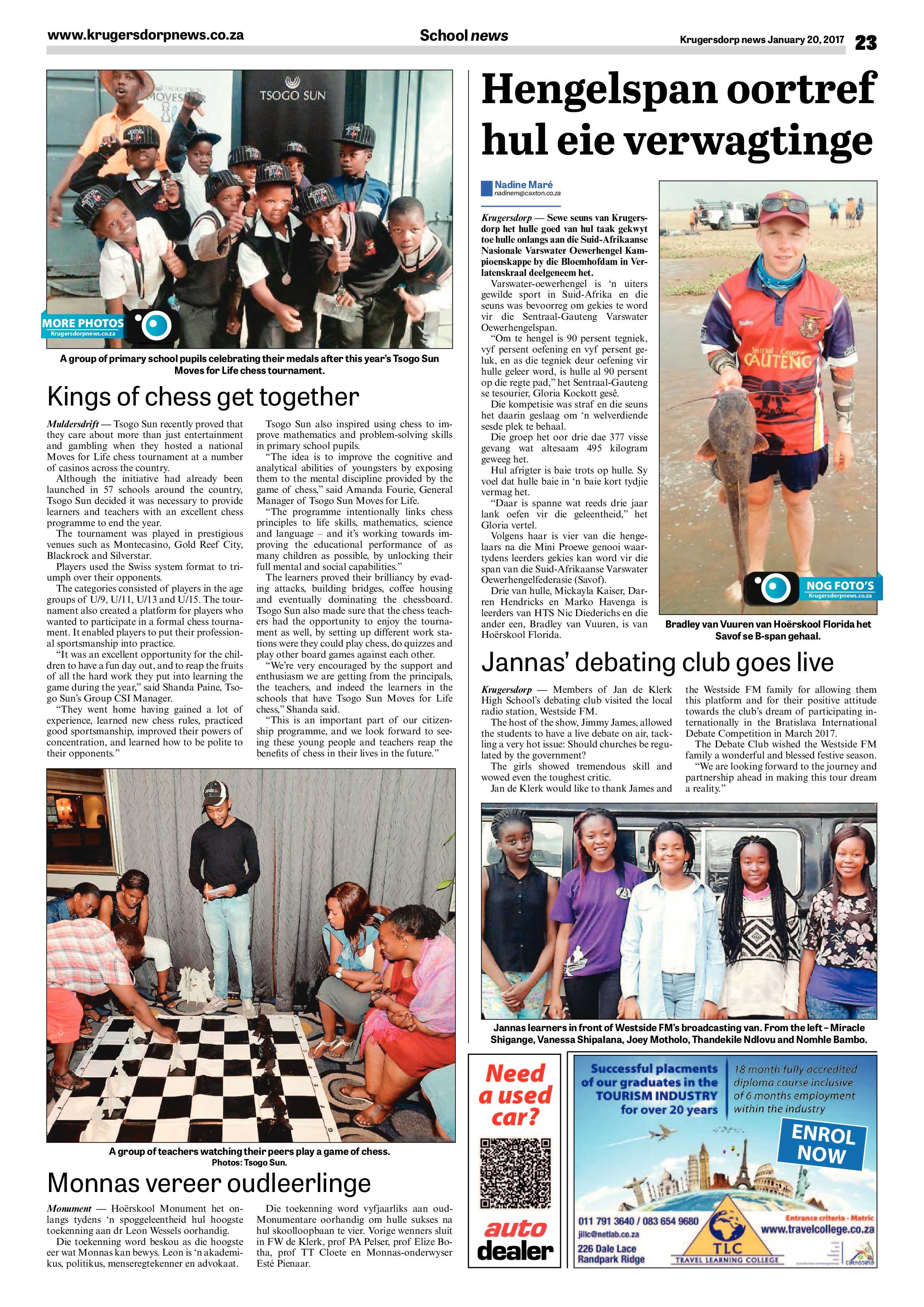 Krugersdorp News 20 January 2017 page 23