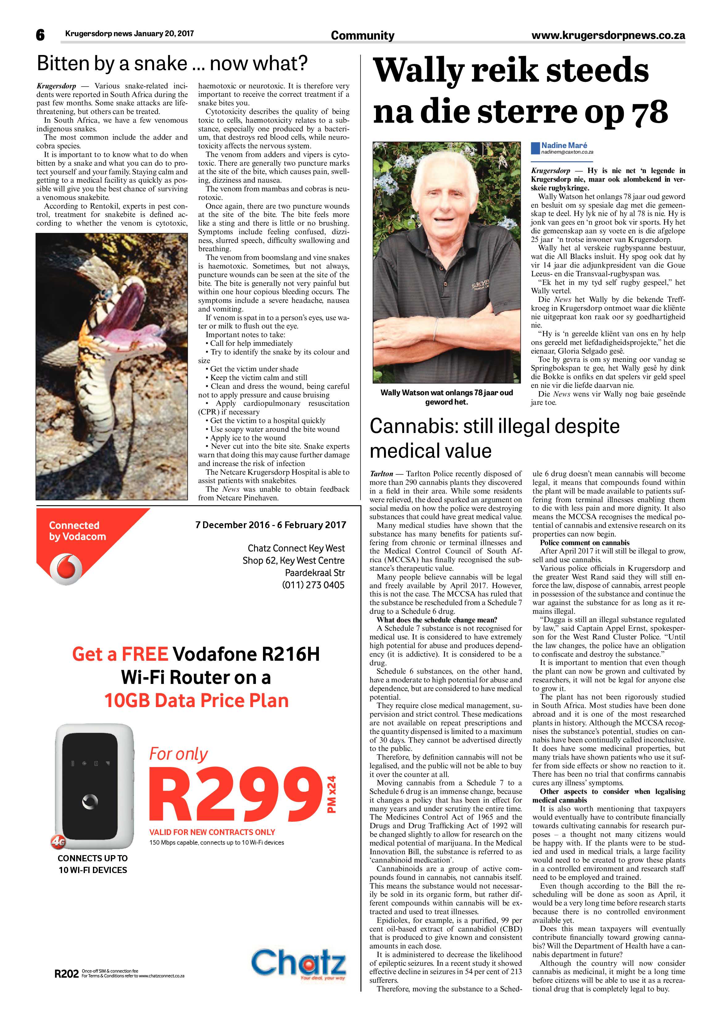 Krugersdorp News 20 January 2017 page 6