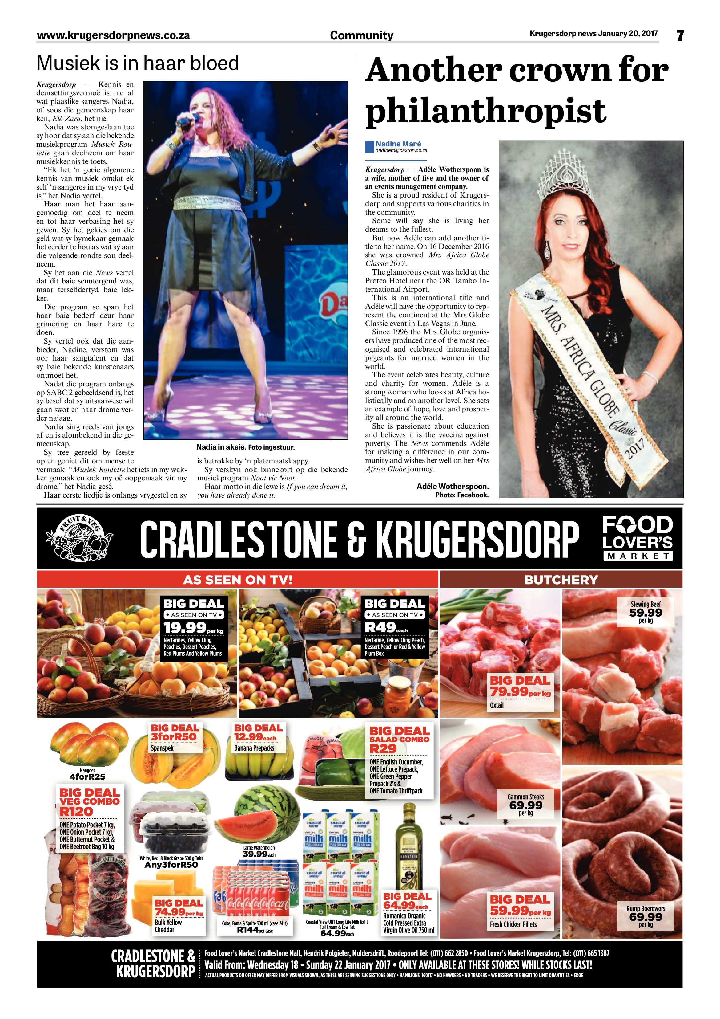 Krugersdorp News 20 January 2017 page 7