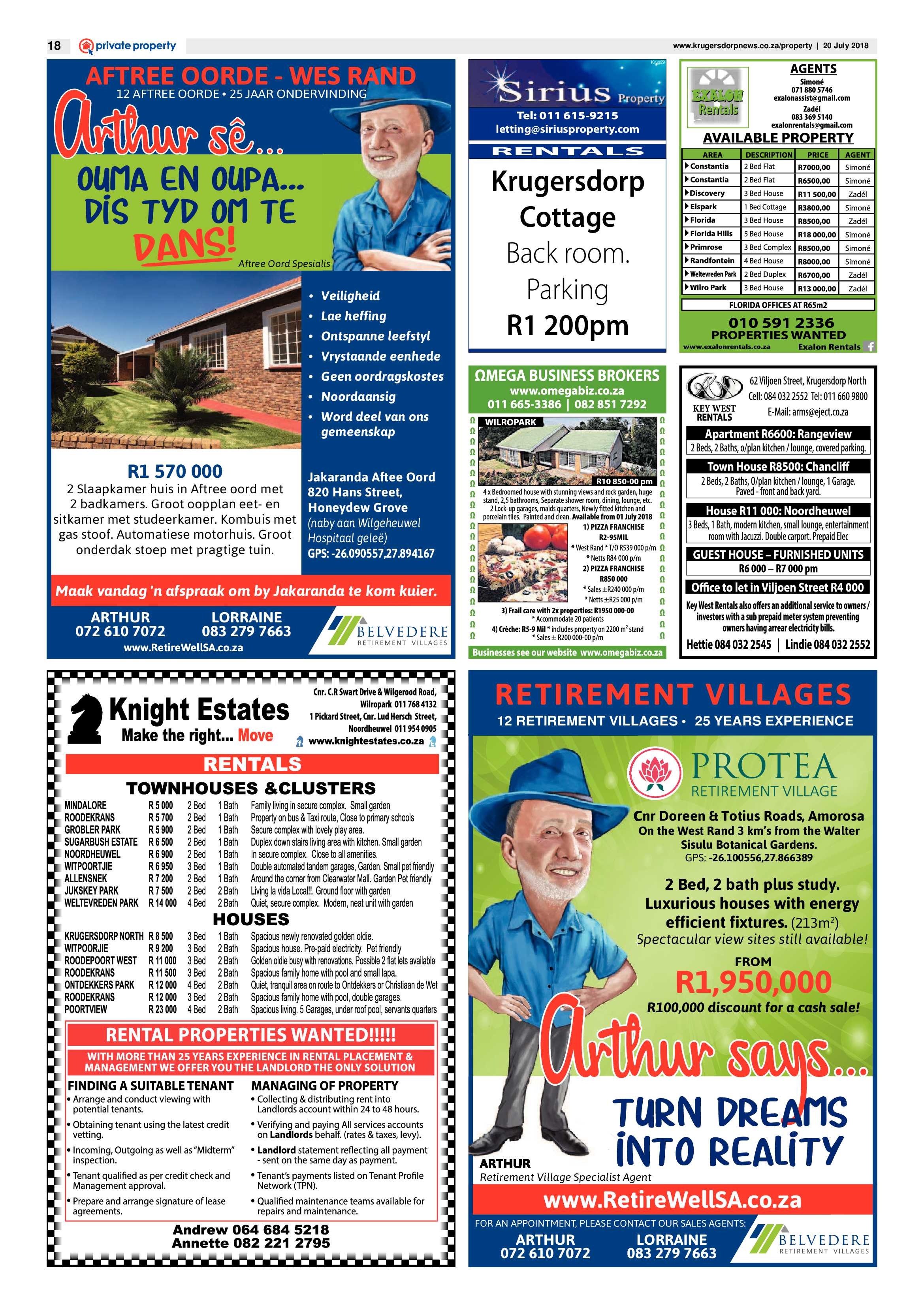 Krugersdorp News 20 July 2018 page 18