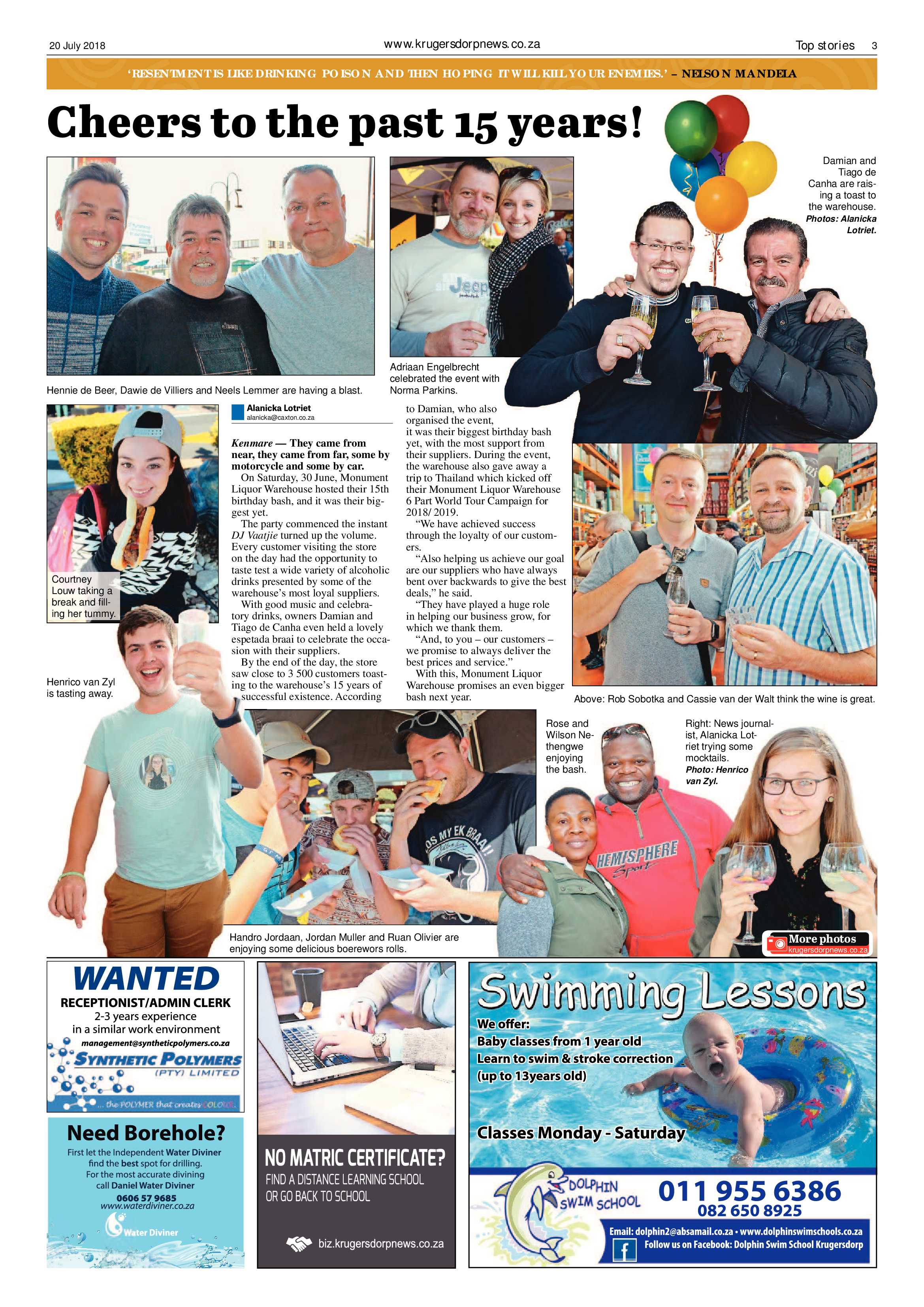 Krugersdorp News 20 July 2018 page 3