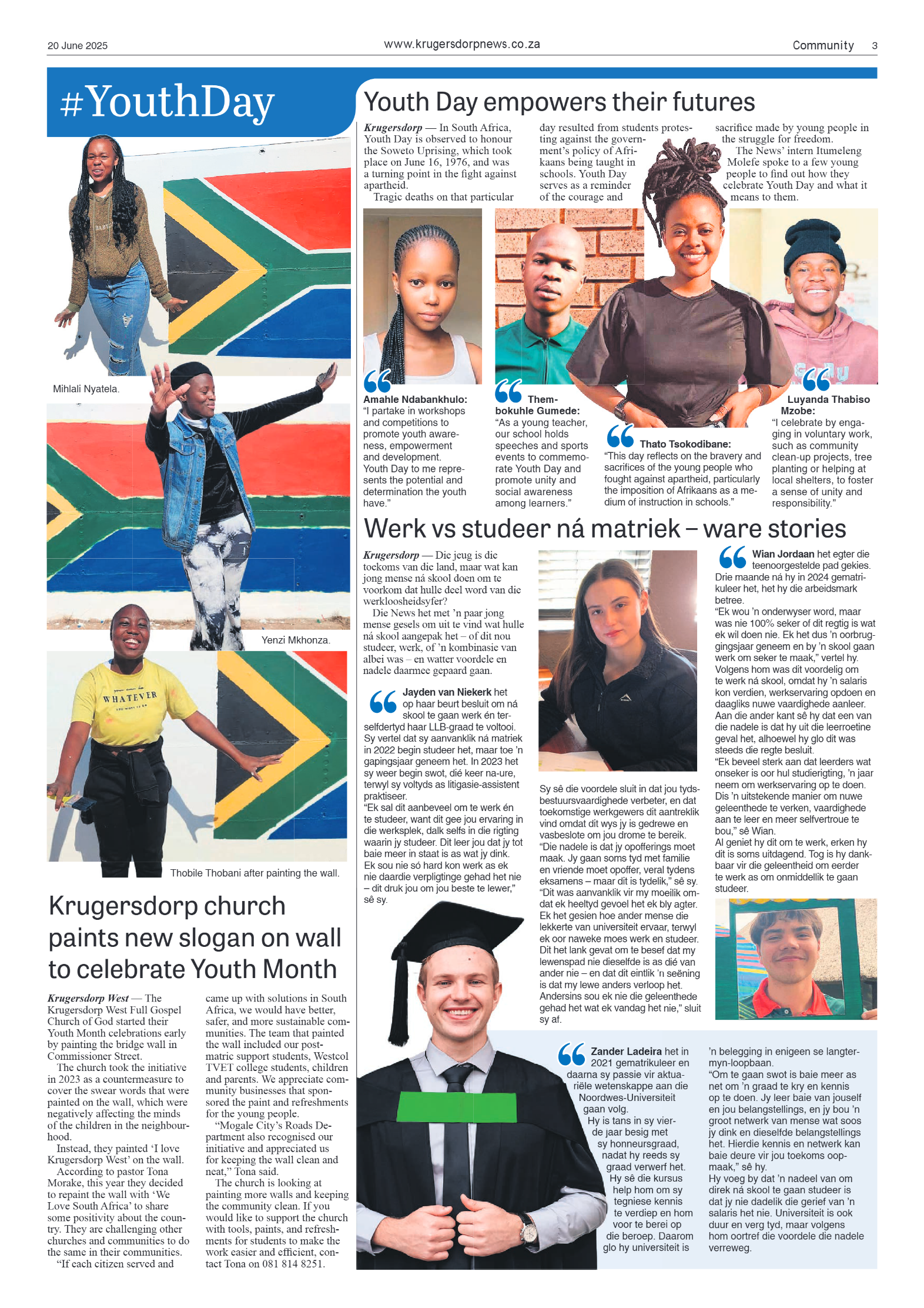Krugersdorp News 20 June 2025 page 3
