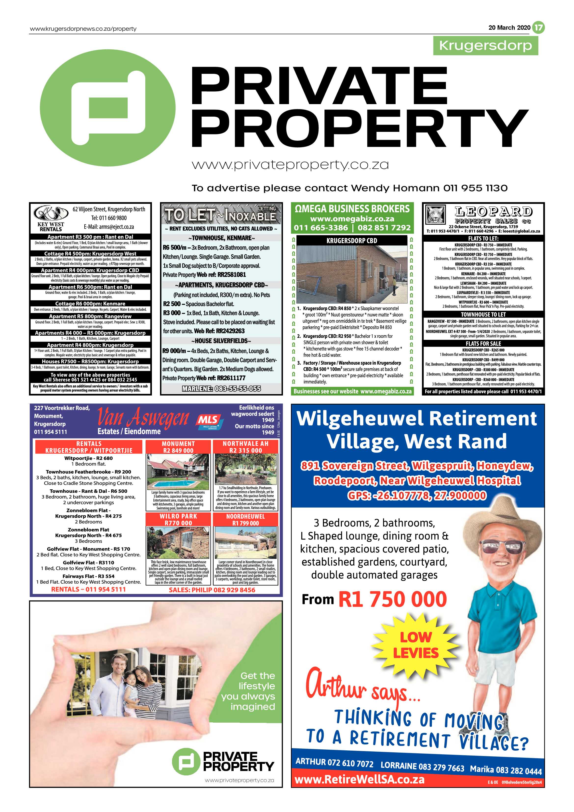 Krugersdorp News 20 March 2020 page 17