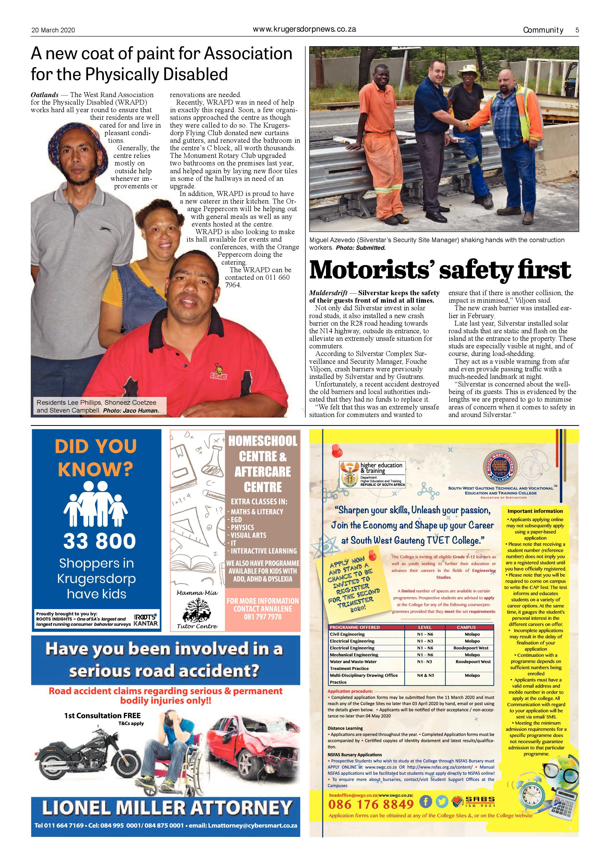 Krugersdorp News 20 March 2020 page 5