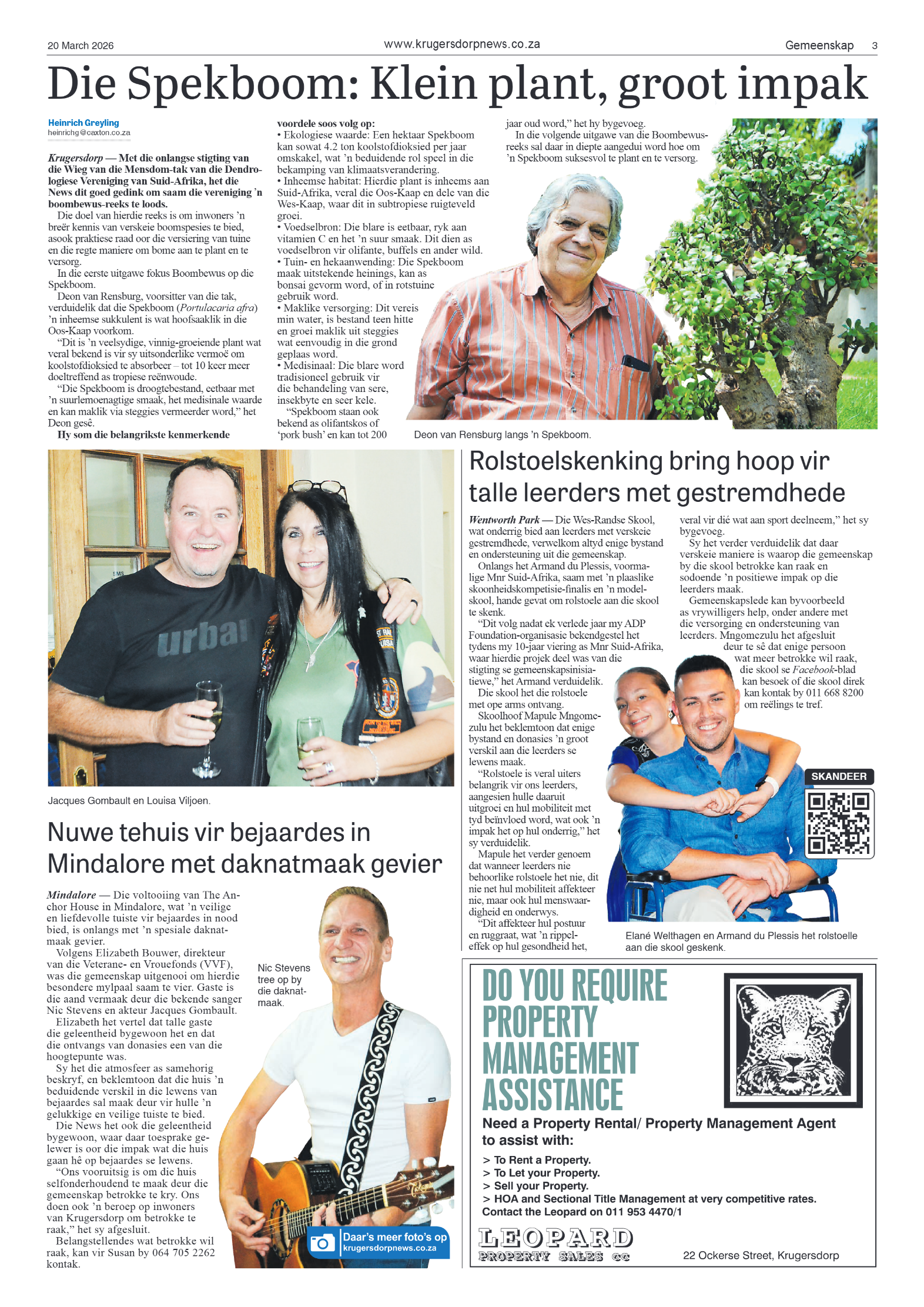 Krugersdorp News 20 March 2026 page 3
