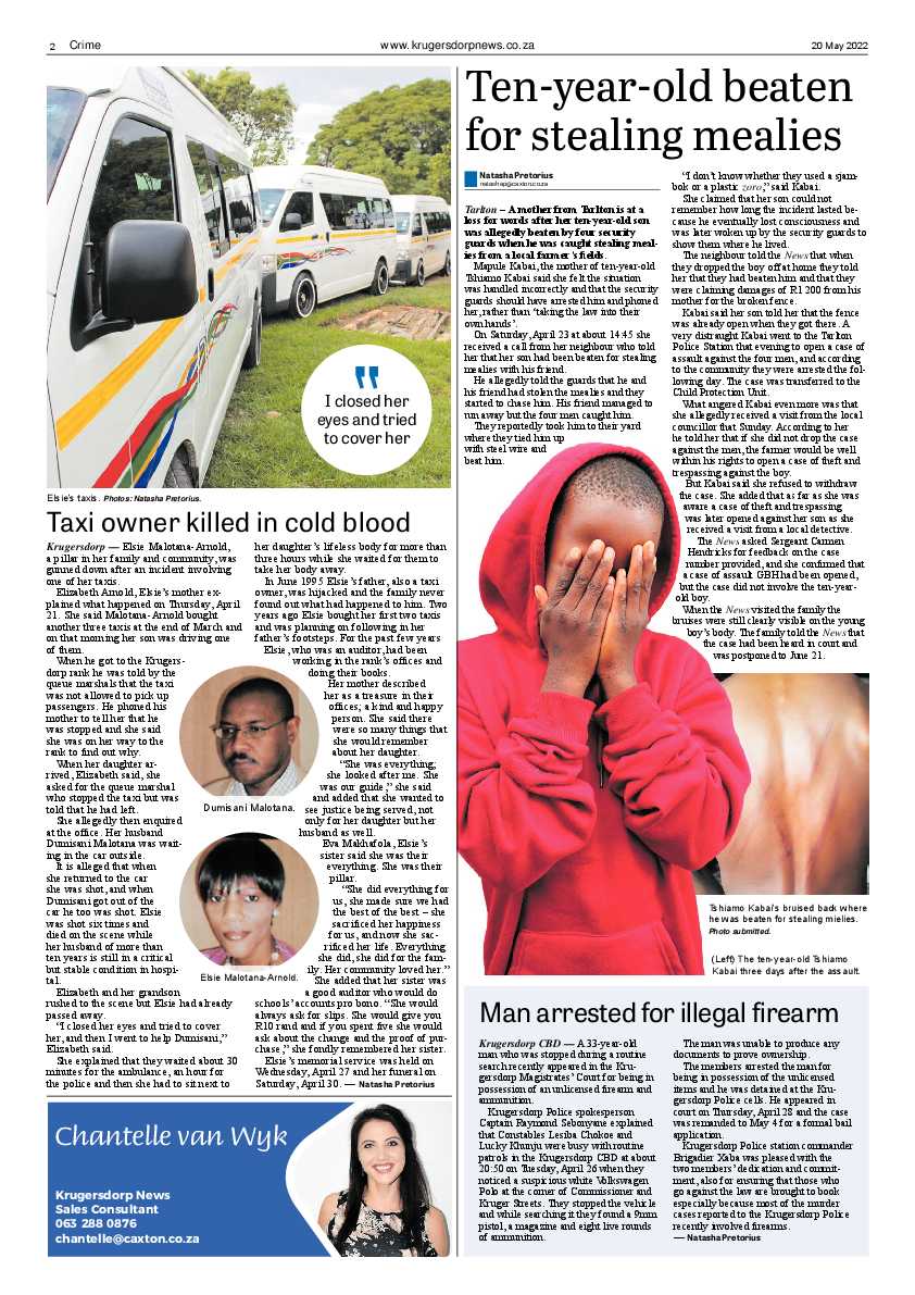 Krugersdorp News 20 May 2022 page 2