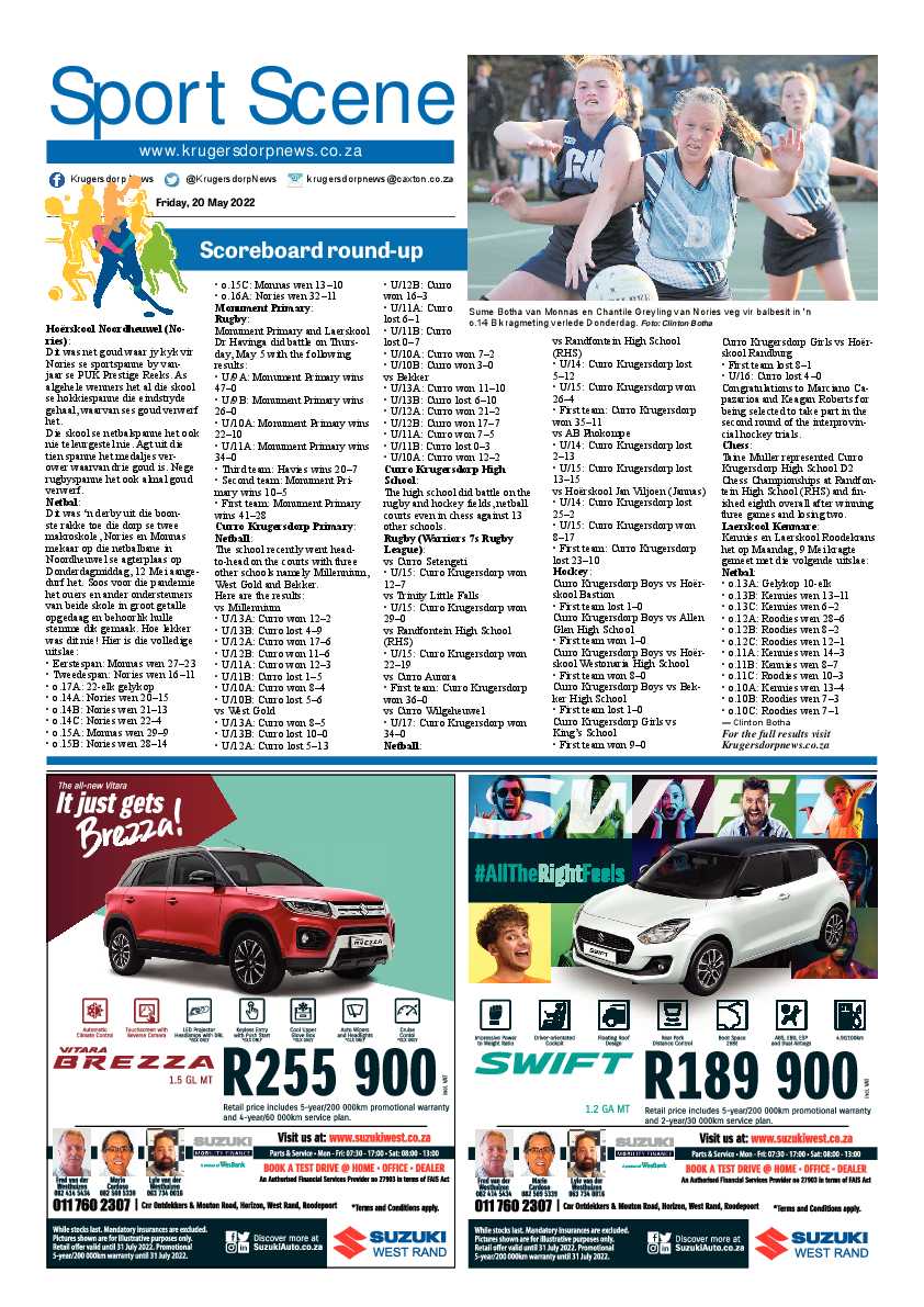 Krugersdorp News 20 May 2022 page 8