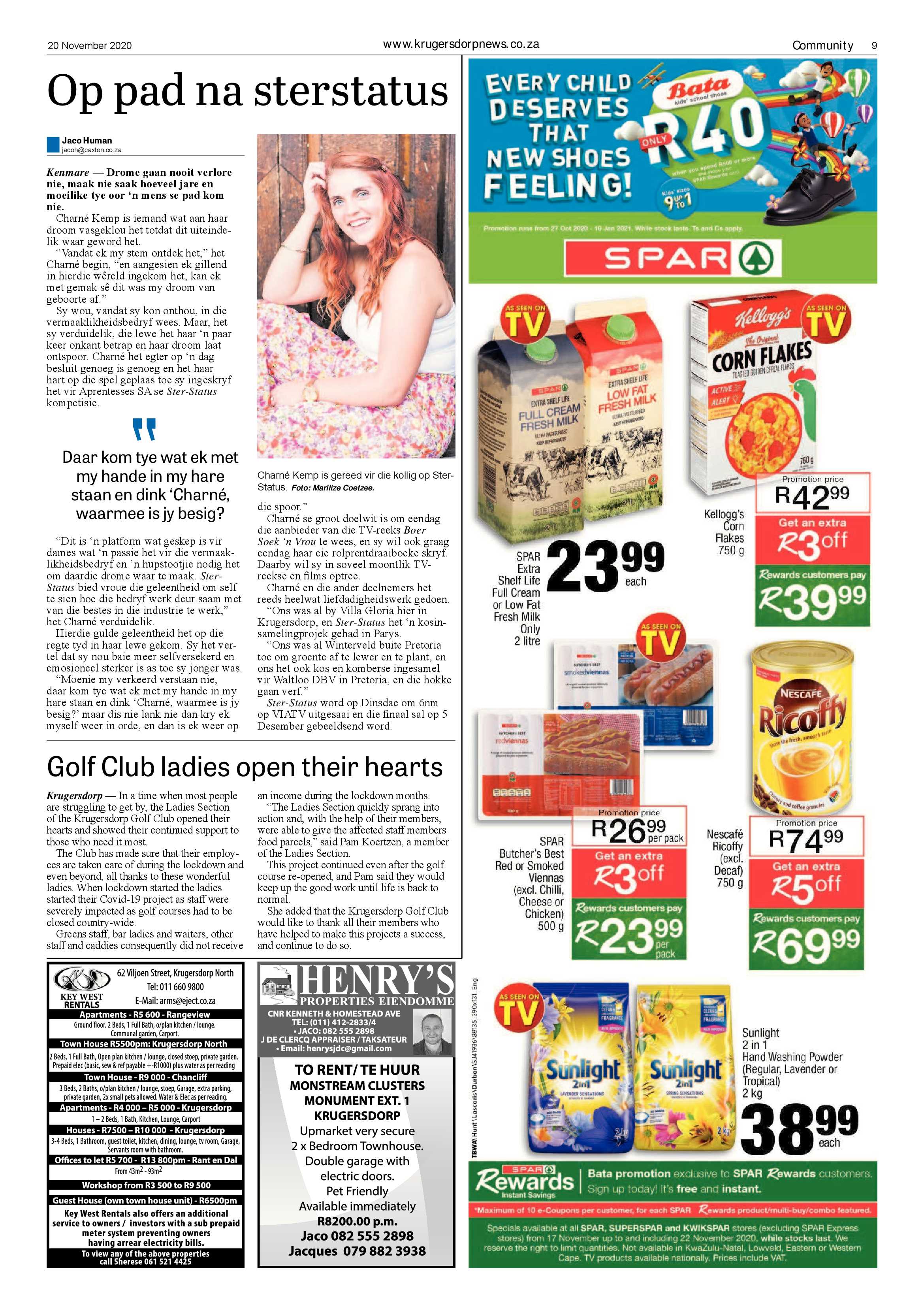 Krugersdorp News 20 November 2020 page 9