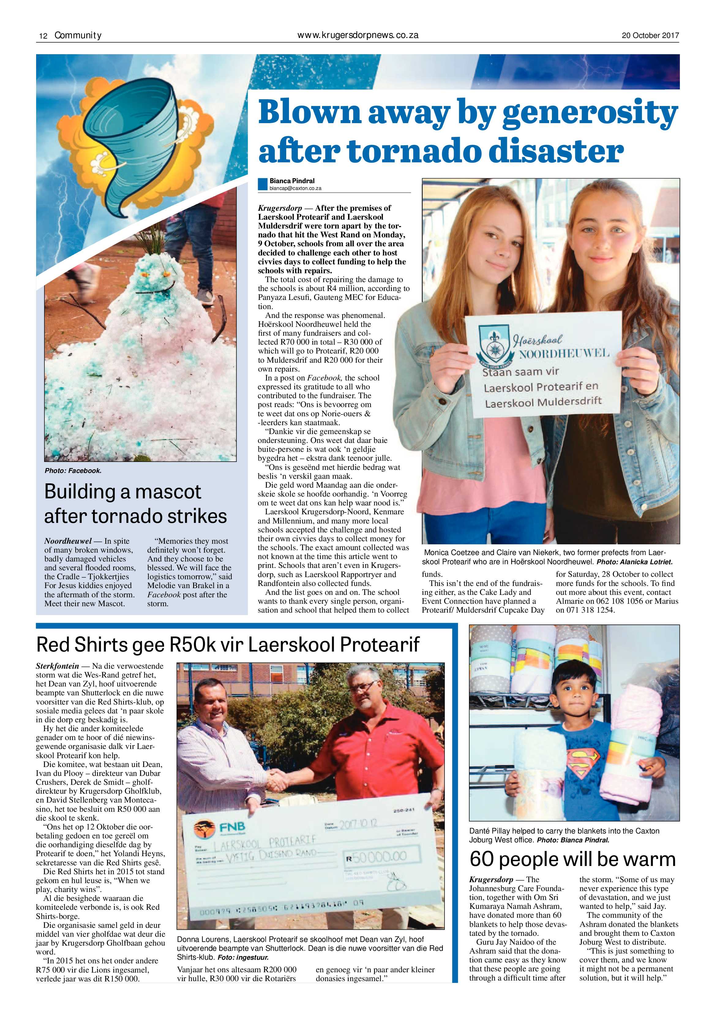 Krugersdorp News 20 October 2017 page 12