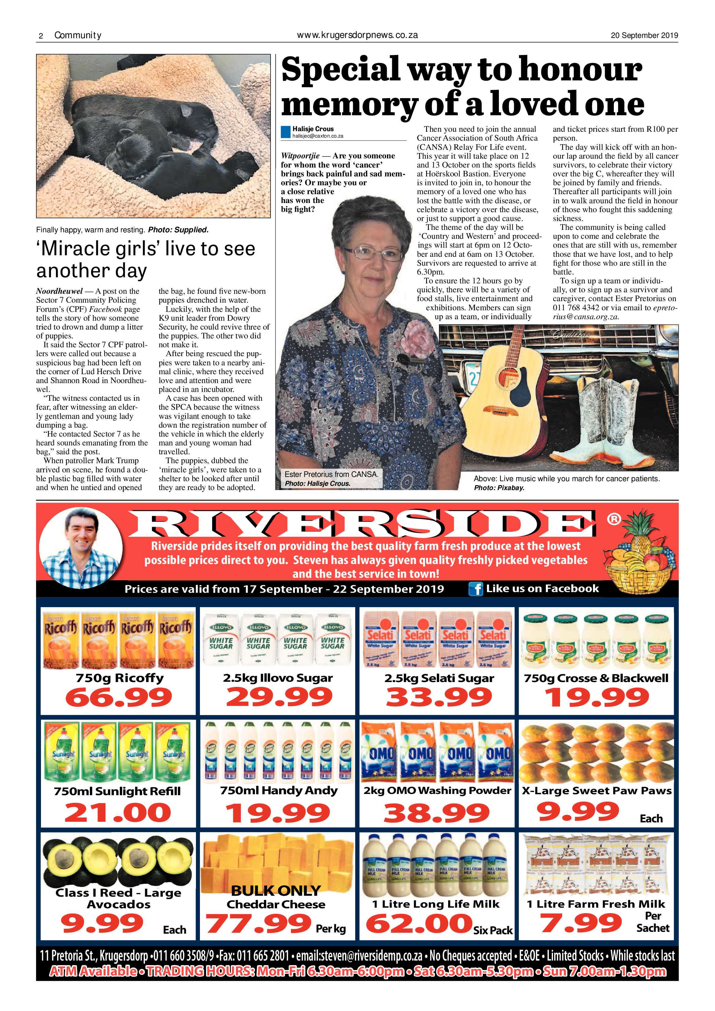 Krugersdorp News 20 September 219 page 2
