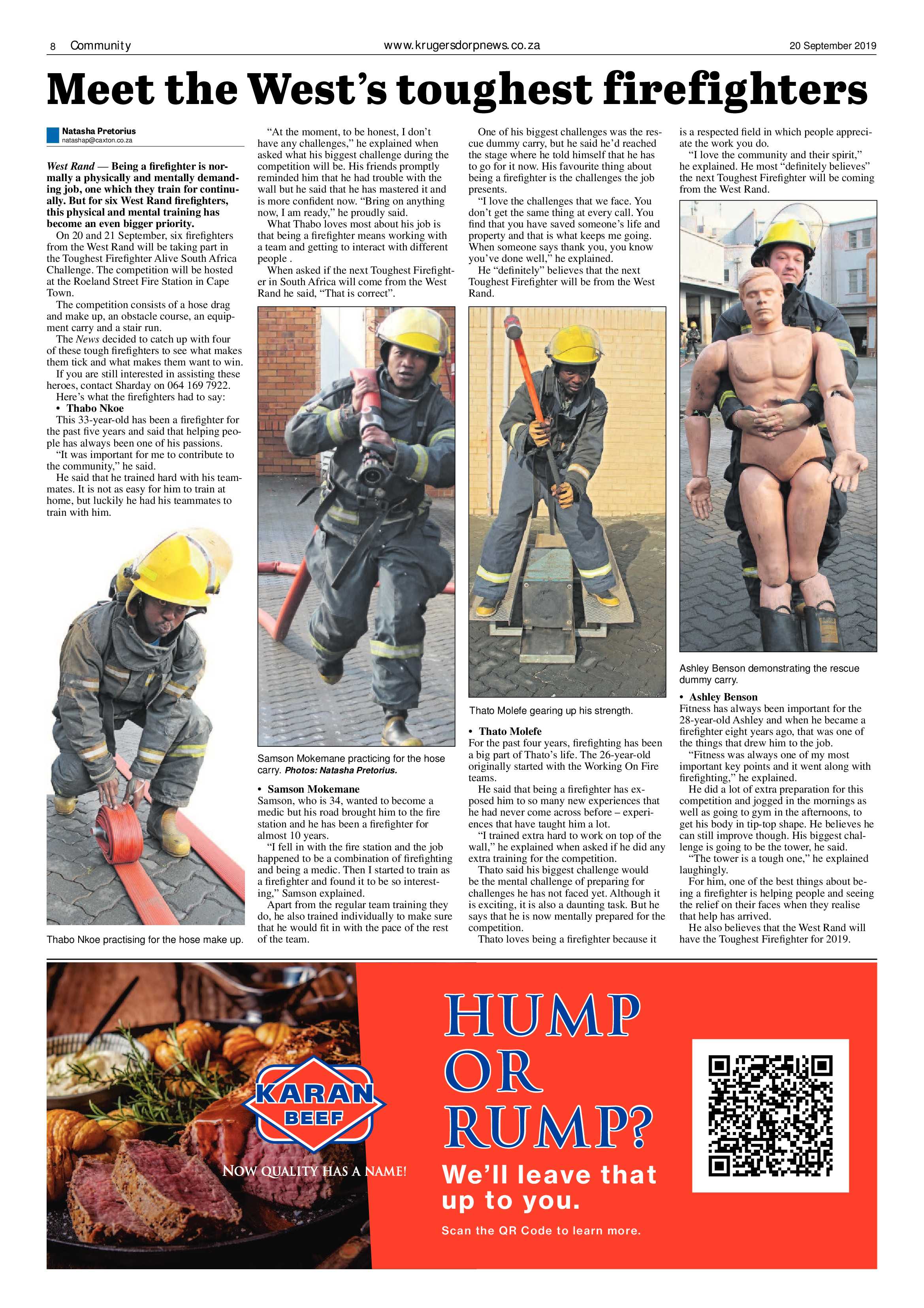 Krugersdorp News 20 September 219 page 8