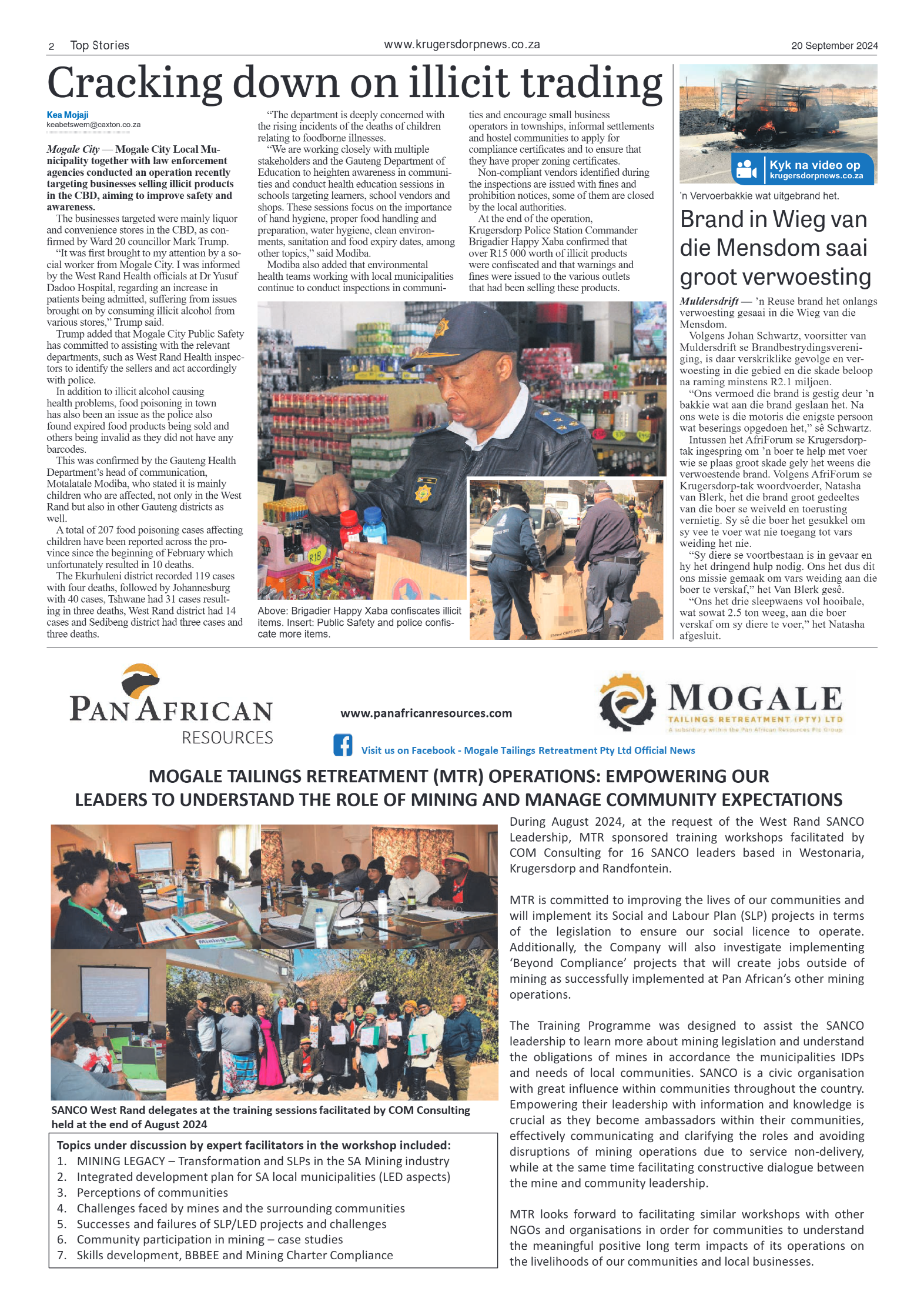 Krugersdorp News 20 September 2024 page 2