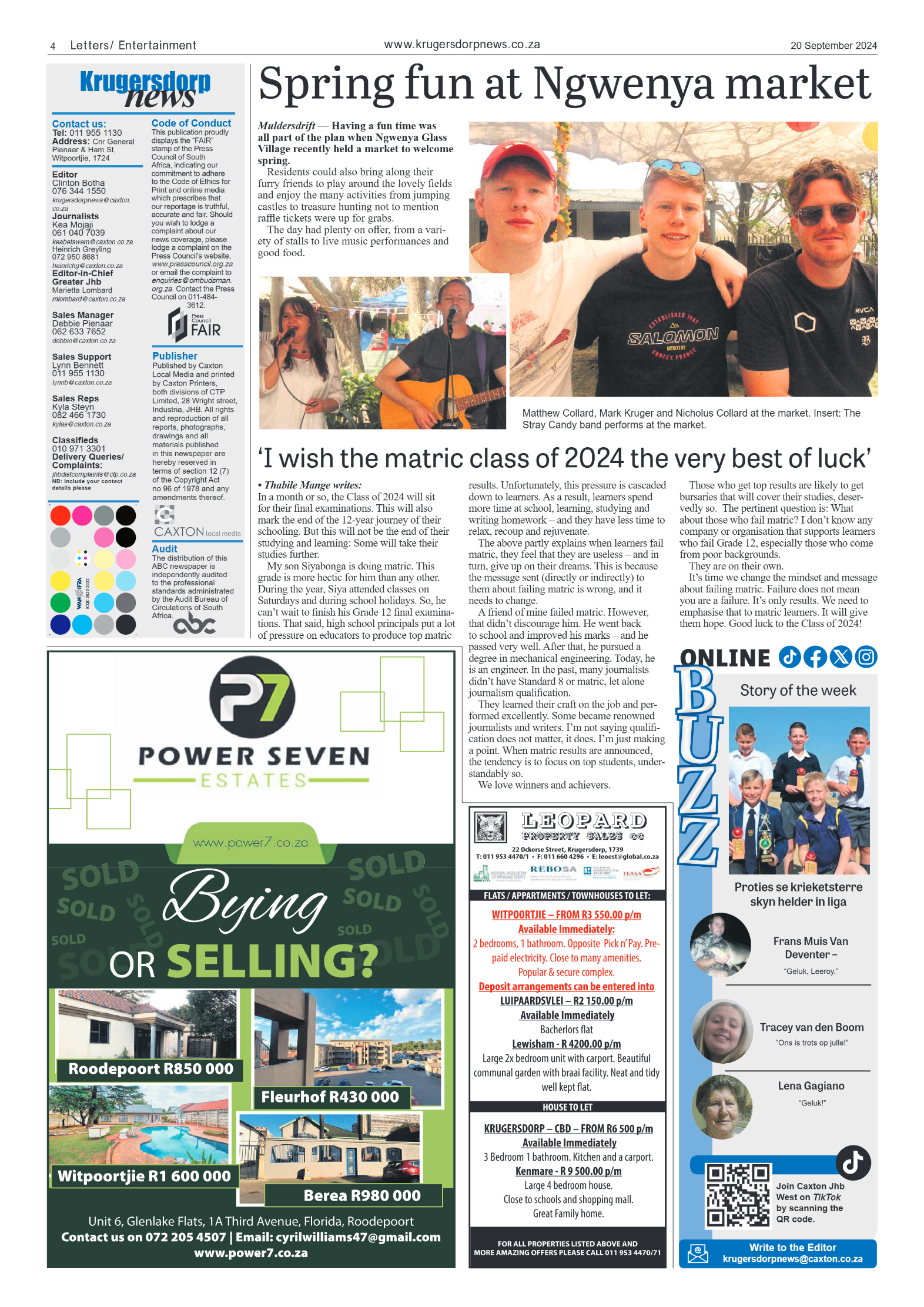 Krugersdorp News 20 September 2024 page 4