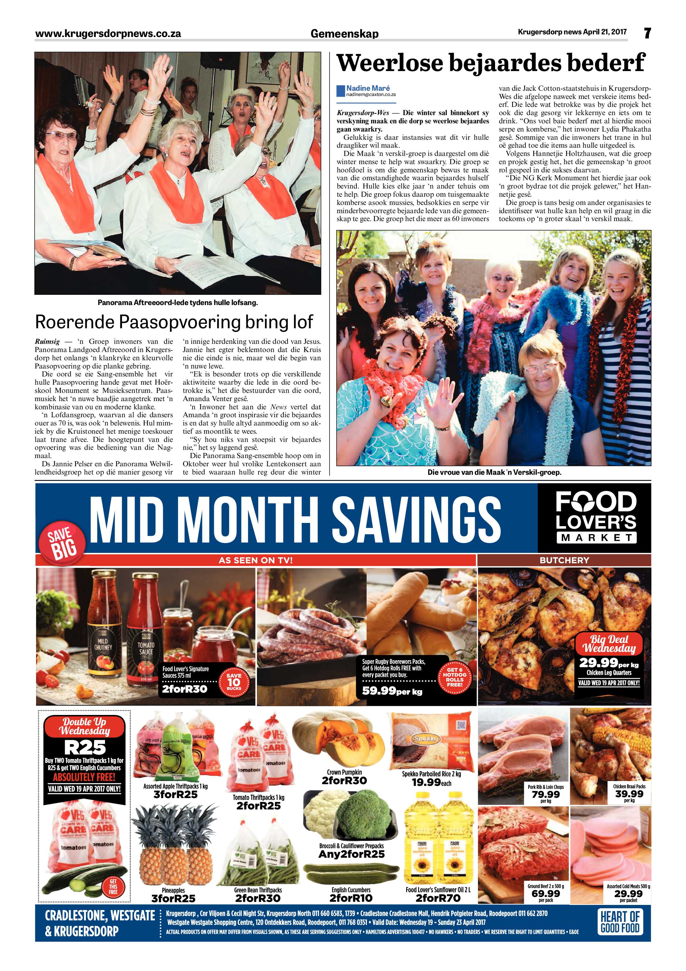 Krugersdorp News 21 April 2017 page 7