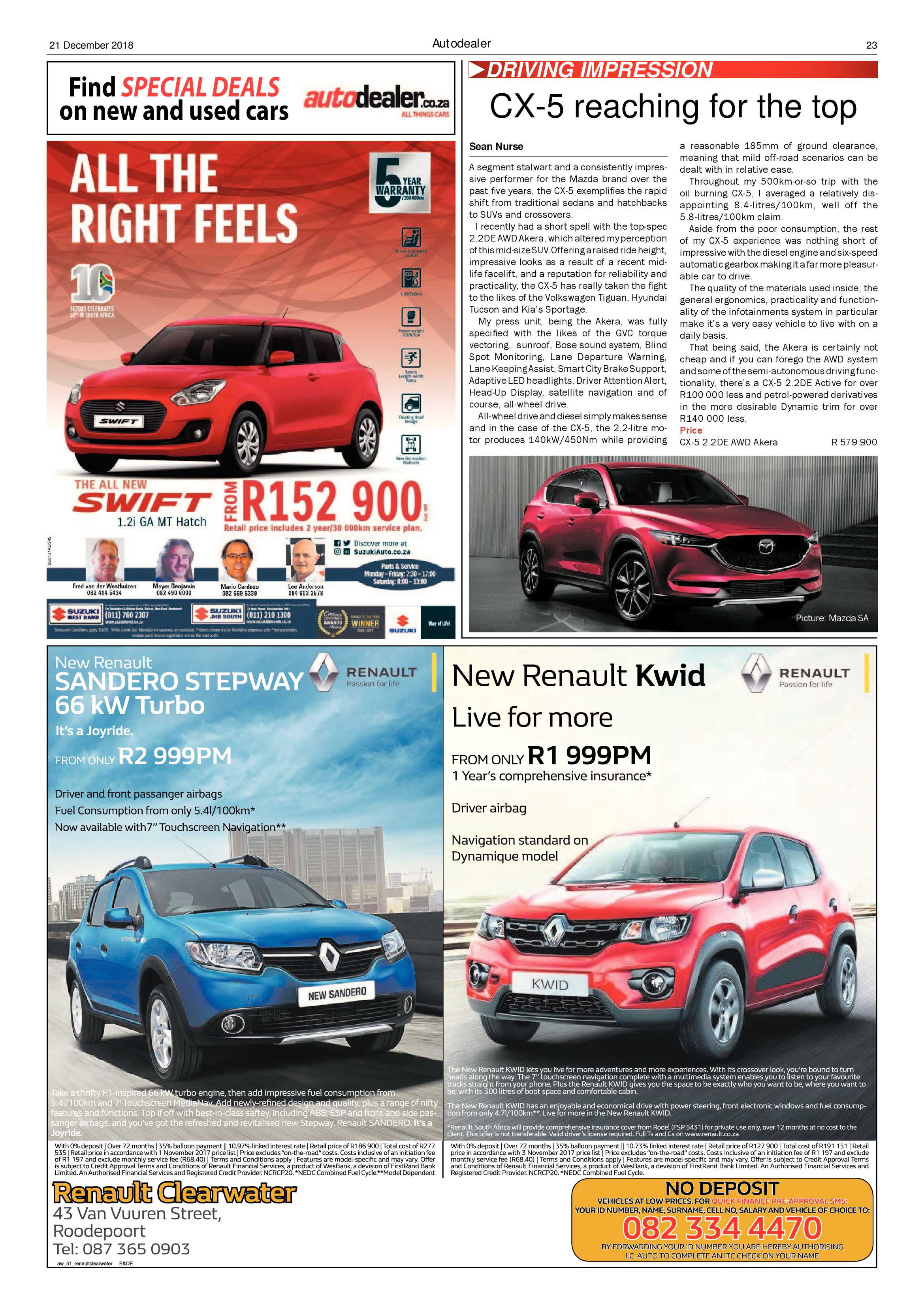 Krugersdorp News 21 December 2018 page 23