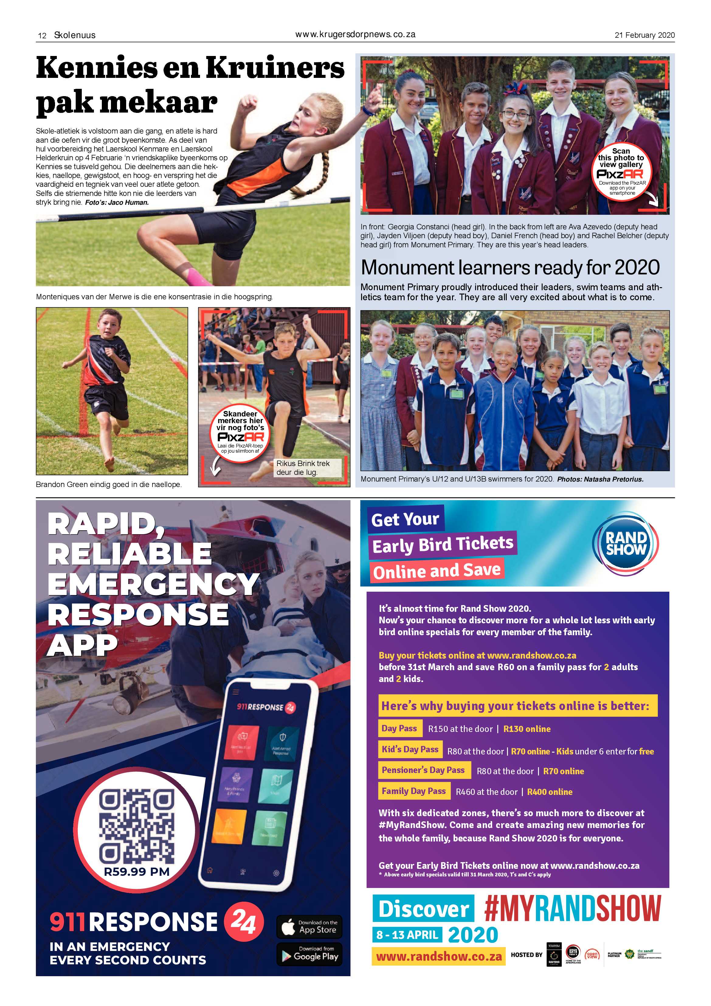 Krugersdorp News 21 February 2020 page 12