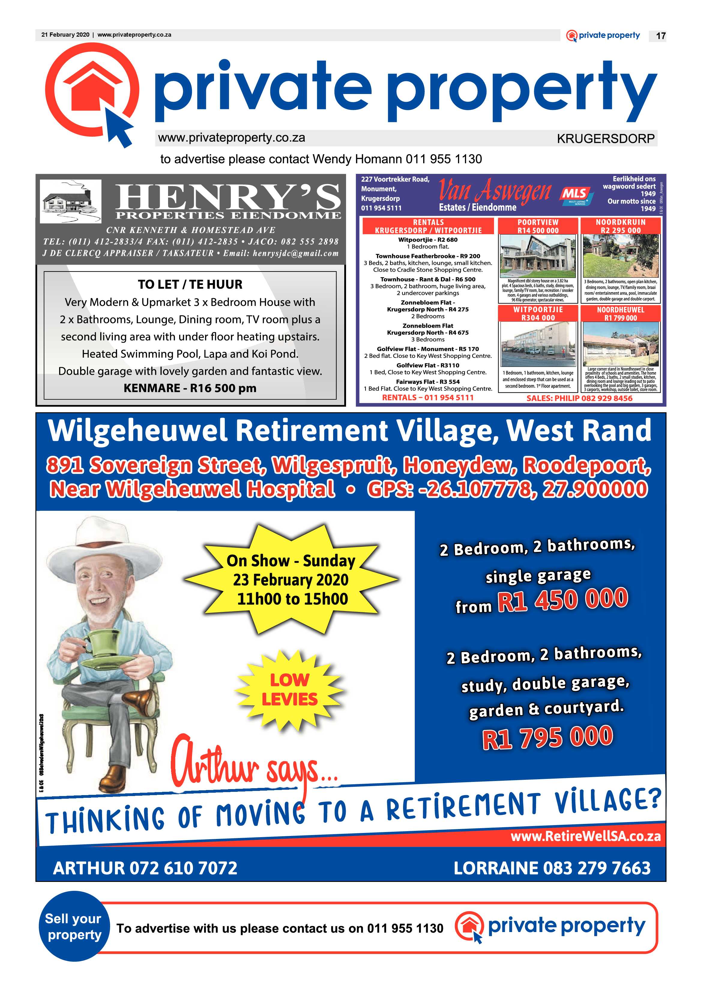 Krugersdorp News 21 February 2020 page 17