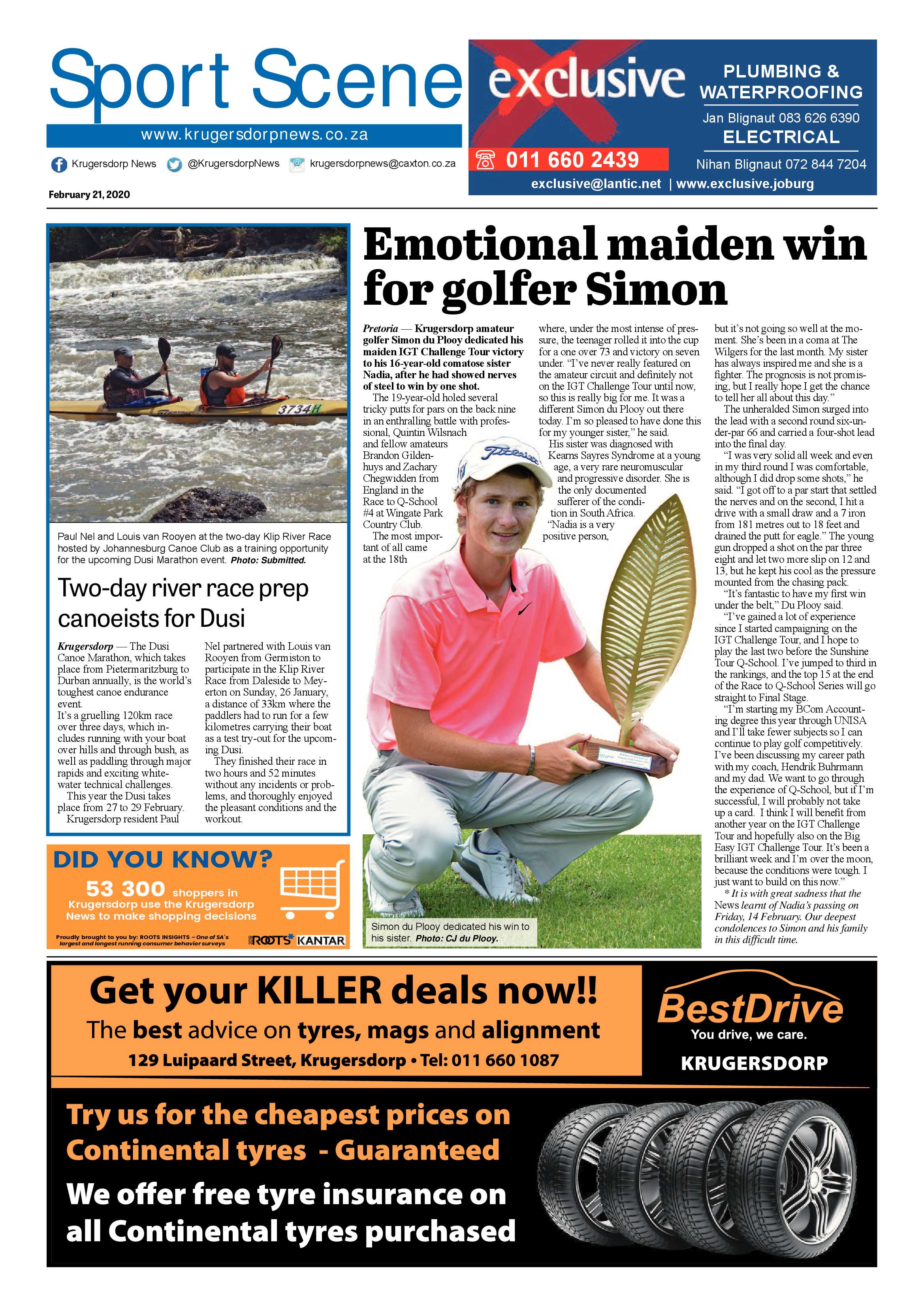 Krugersdorp News 21 February 2020 page 20