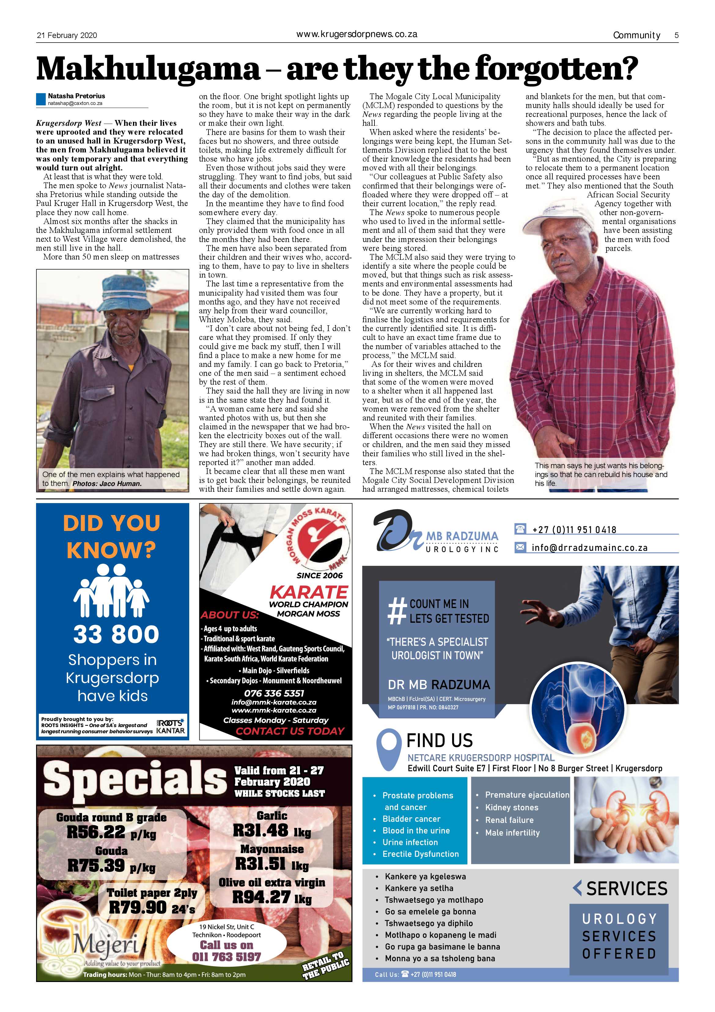 Krugersdorp News 21 February 2020 page 5